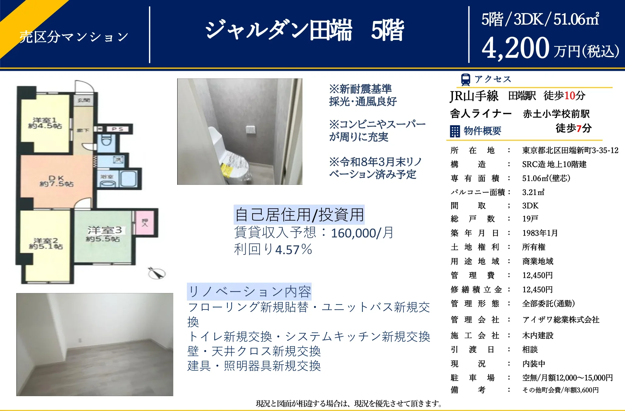 ジャルダン田端 5号 0