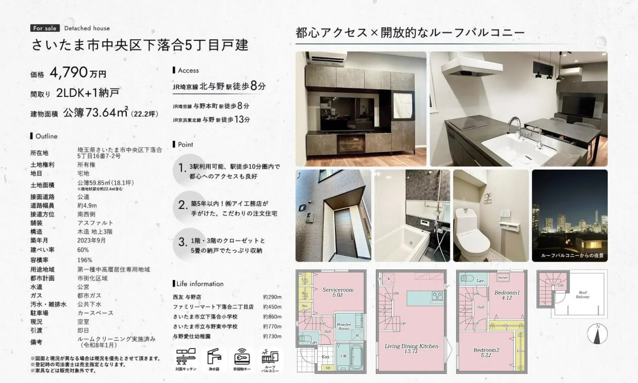 さいたま市中央区下落合5丁目戸建 0