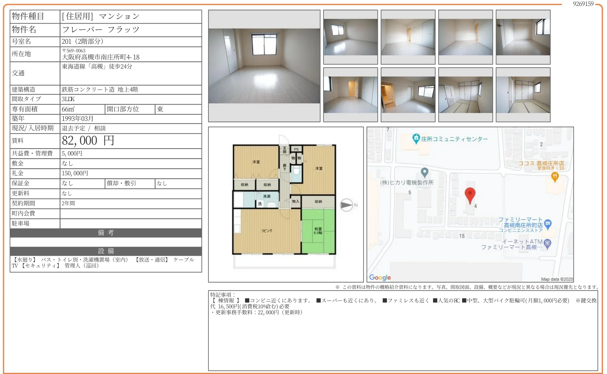 フレーバーフラッツ 201号 0