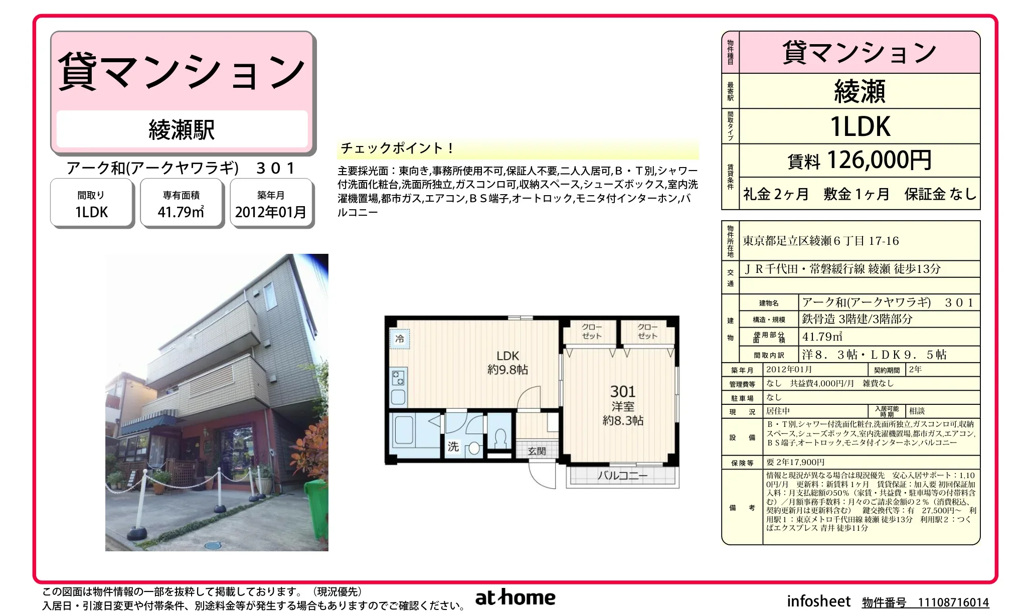 アーク和 0