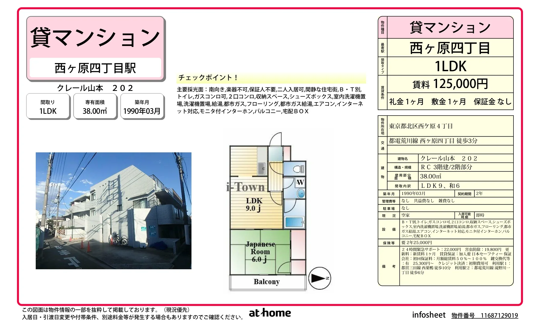 クレール山本 0