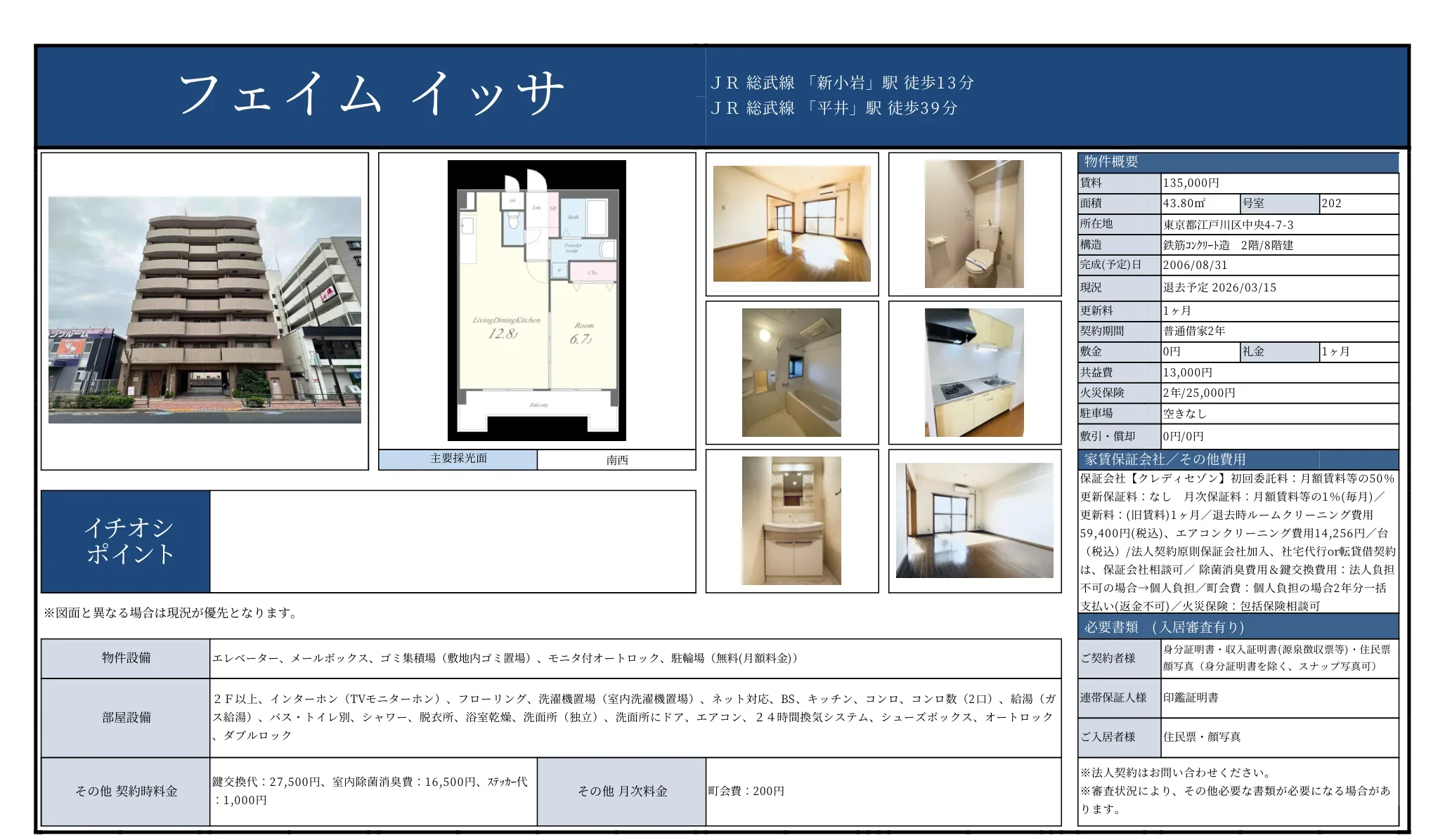 フェイム イッサ 202号 0