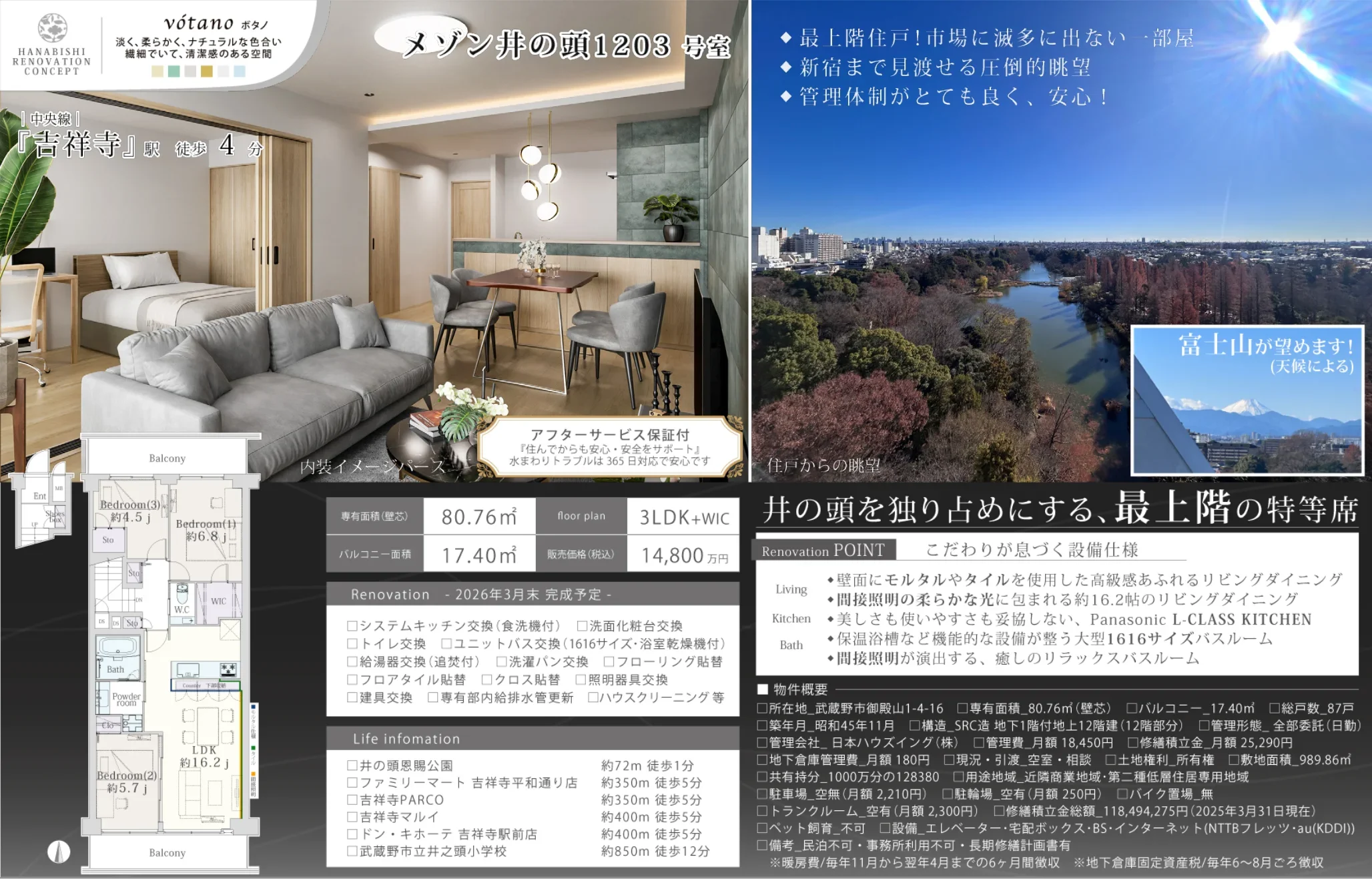 メゾン井の頭1203 室 1203号 0