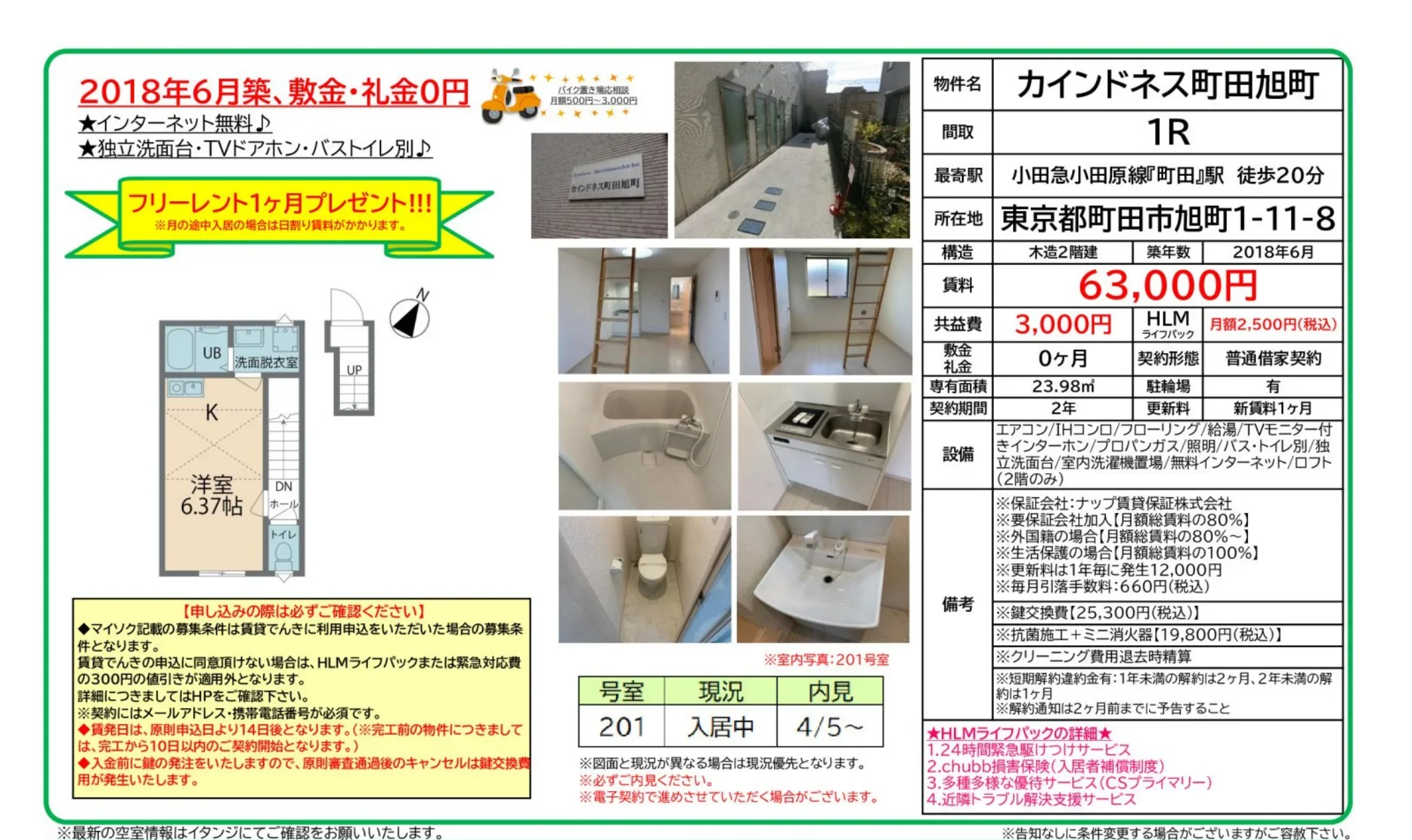 カインドネス町田旭町 201号 0