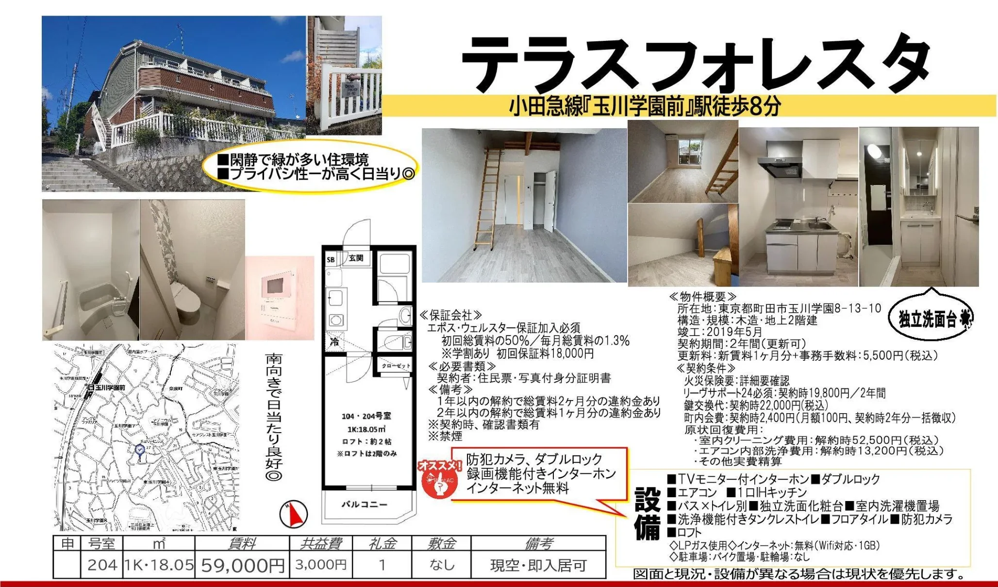 テラスフォレスタ 204 0