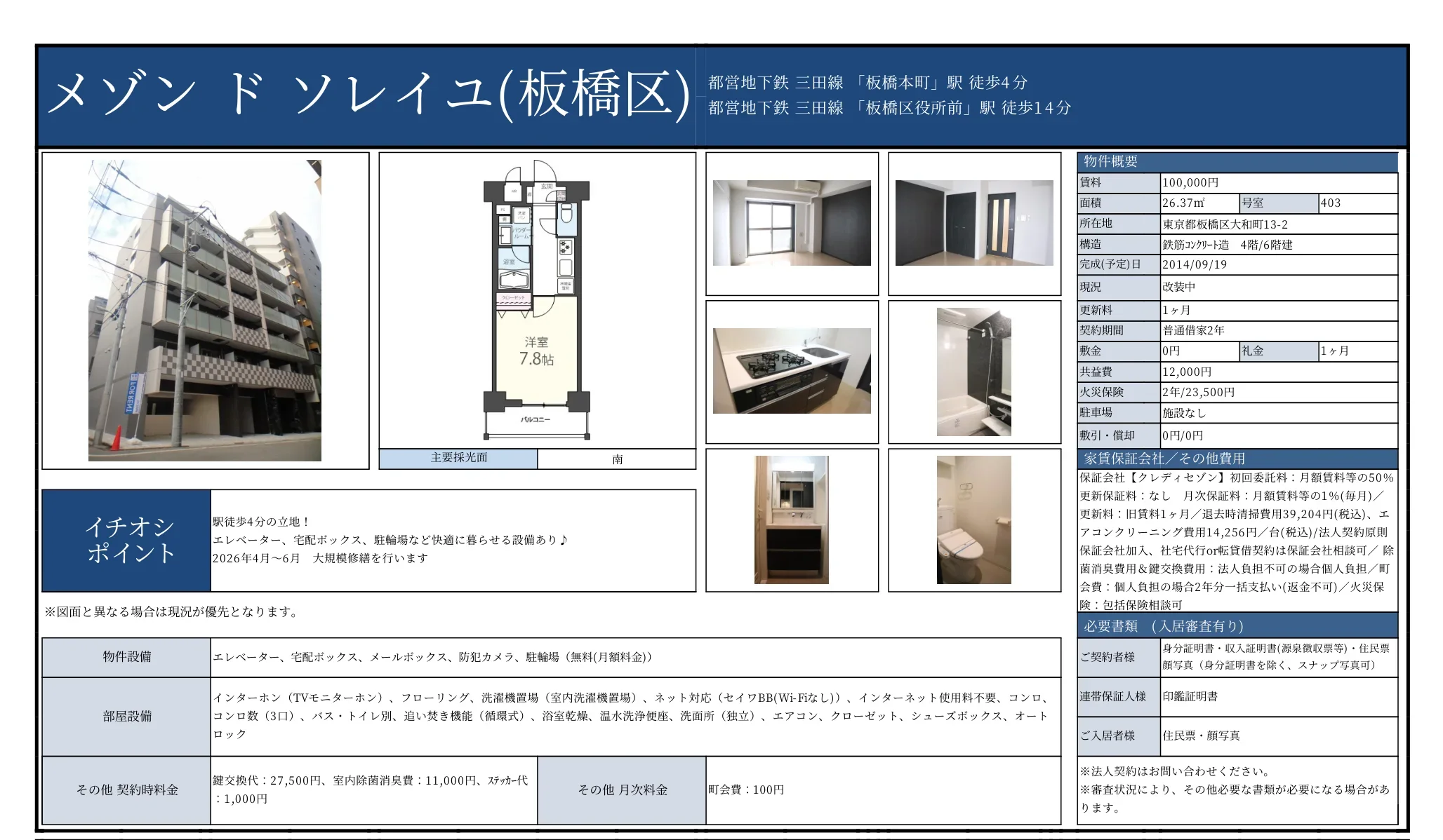 メゾンドソレイユ 403 0
