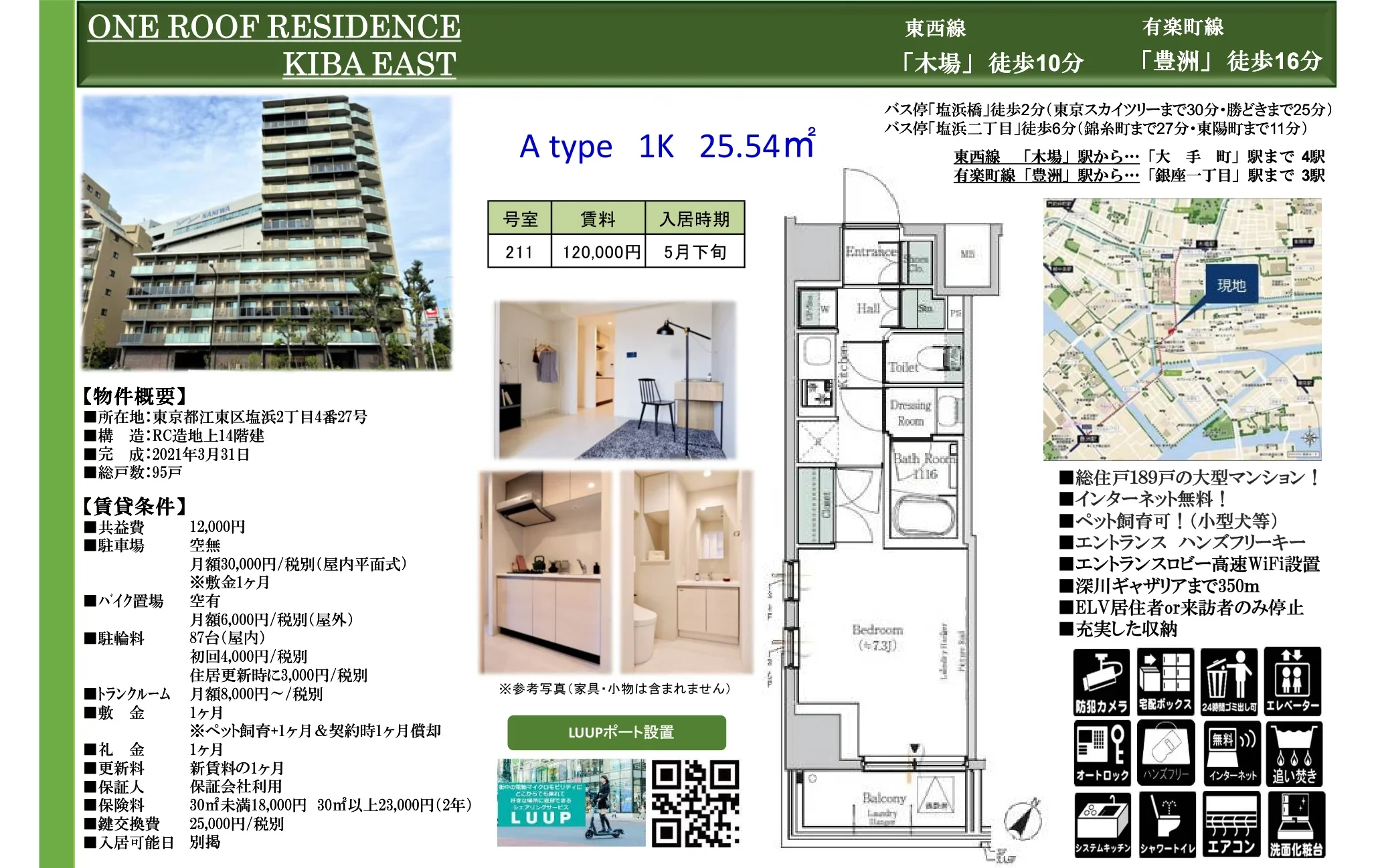 ワンルーフレジデンス 0