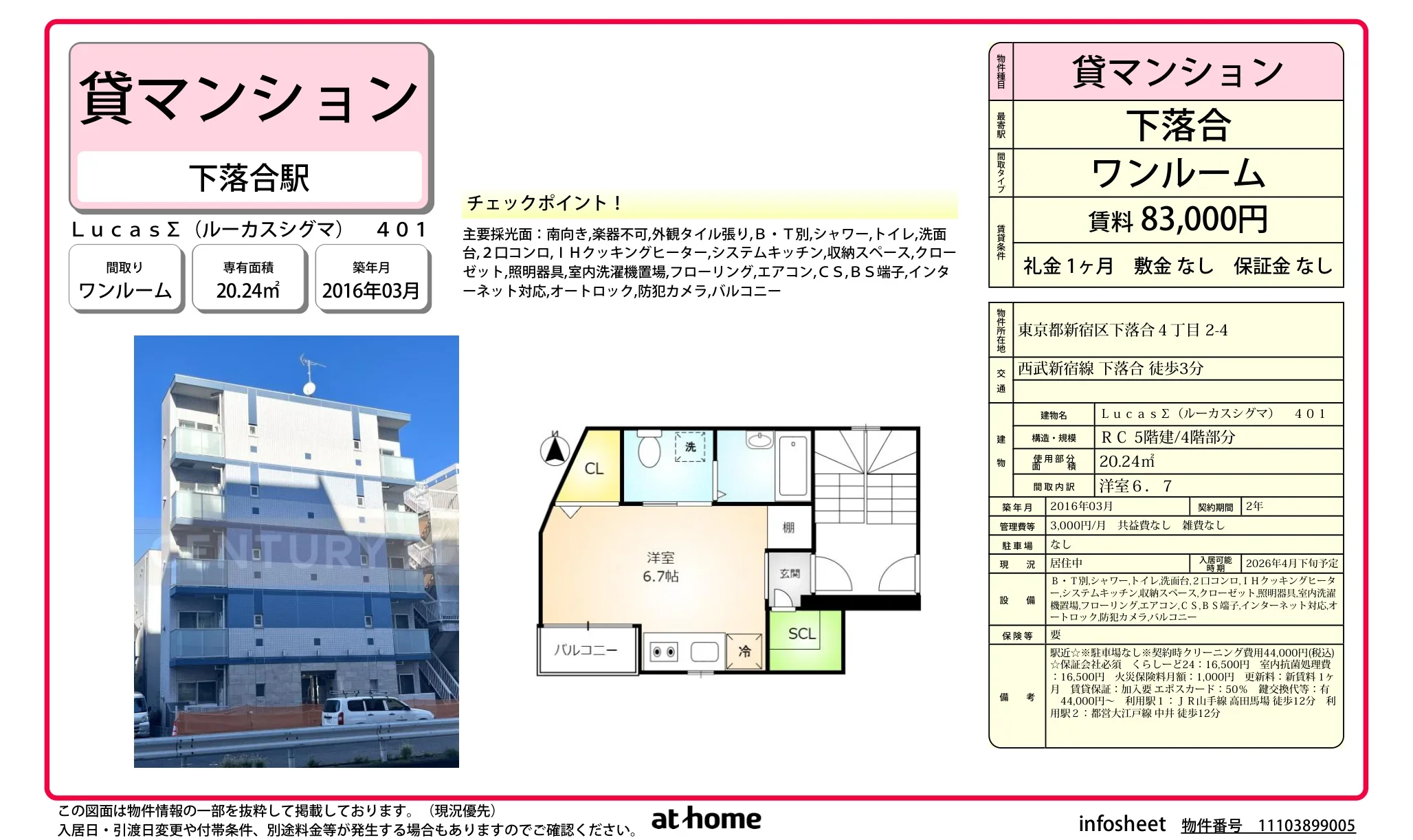 LucasΣ(ルーカスシグマ) 401 401号 0