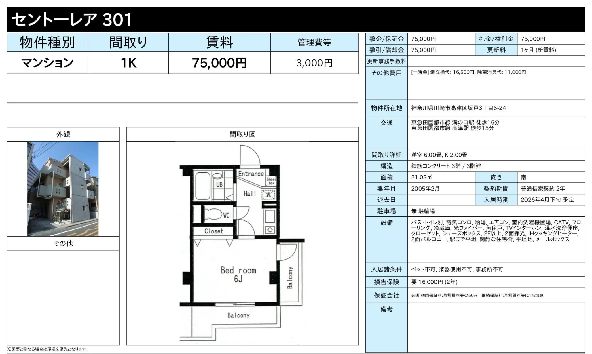 セントーレア 301 301号 0