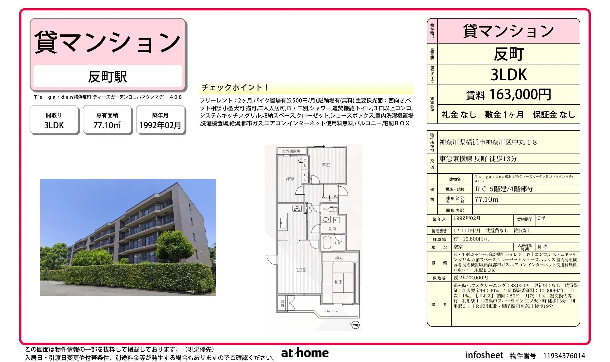 Ｔ’ｓ　ｇａｒｄｅｎ横浜反町 0