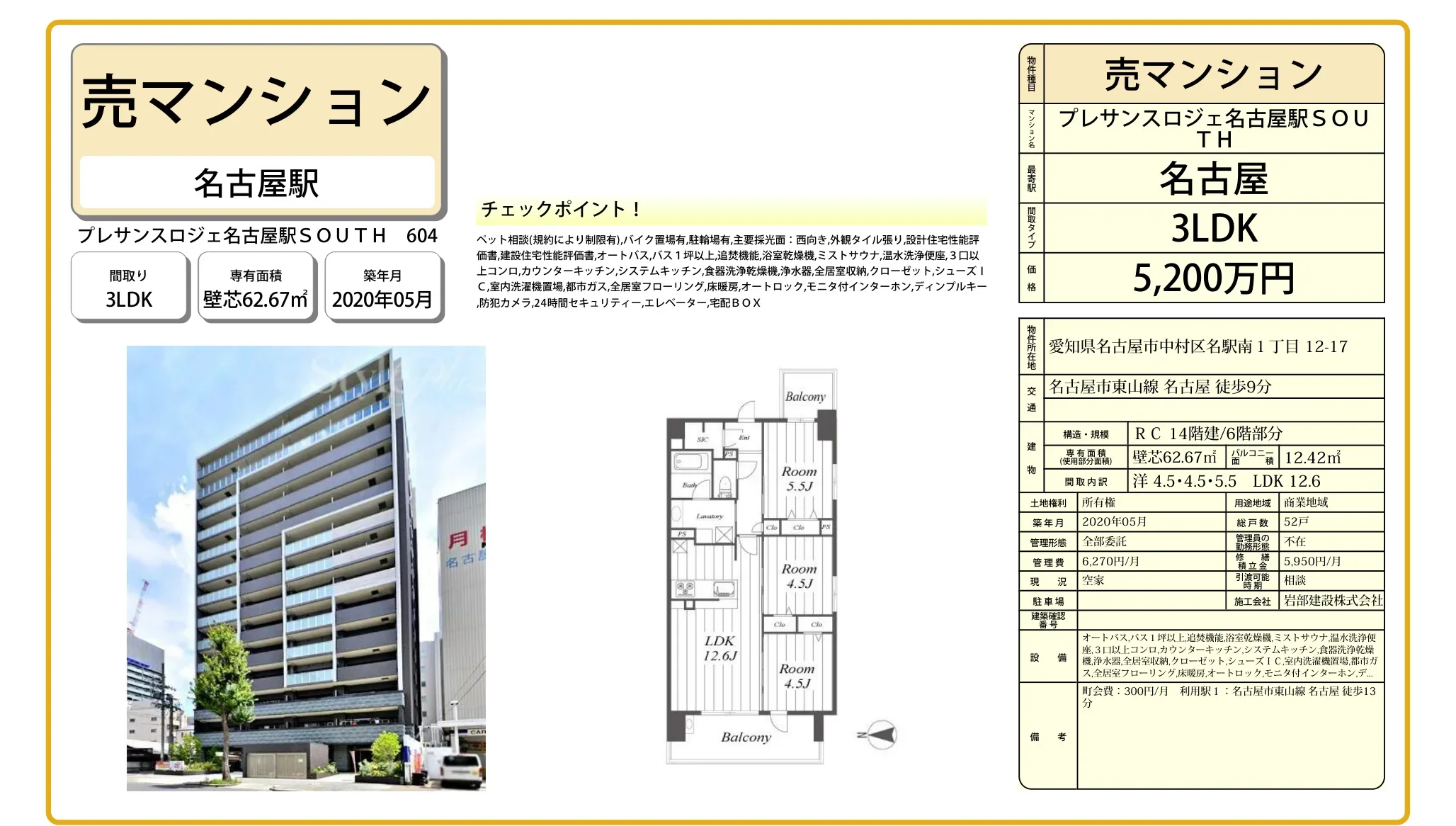 プレサンスロジェ名古屋駅SOUTH 0