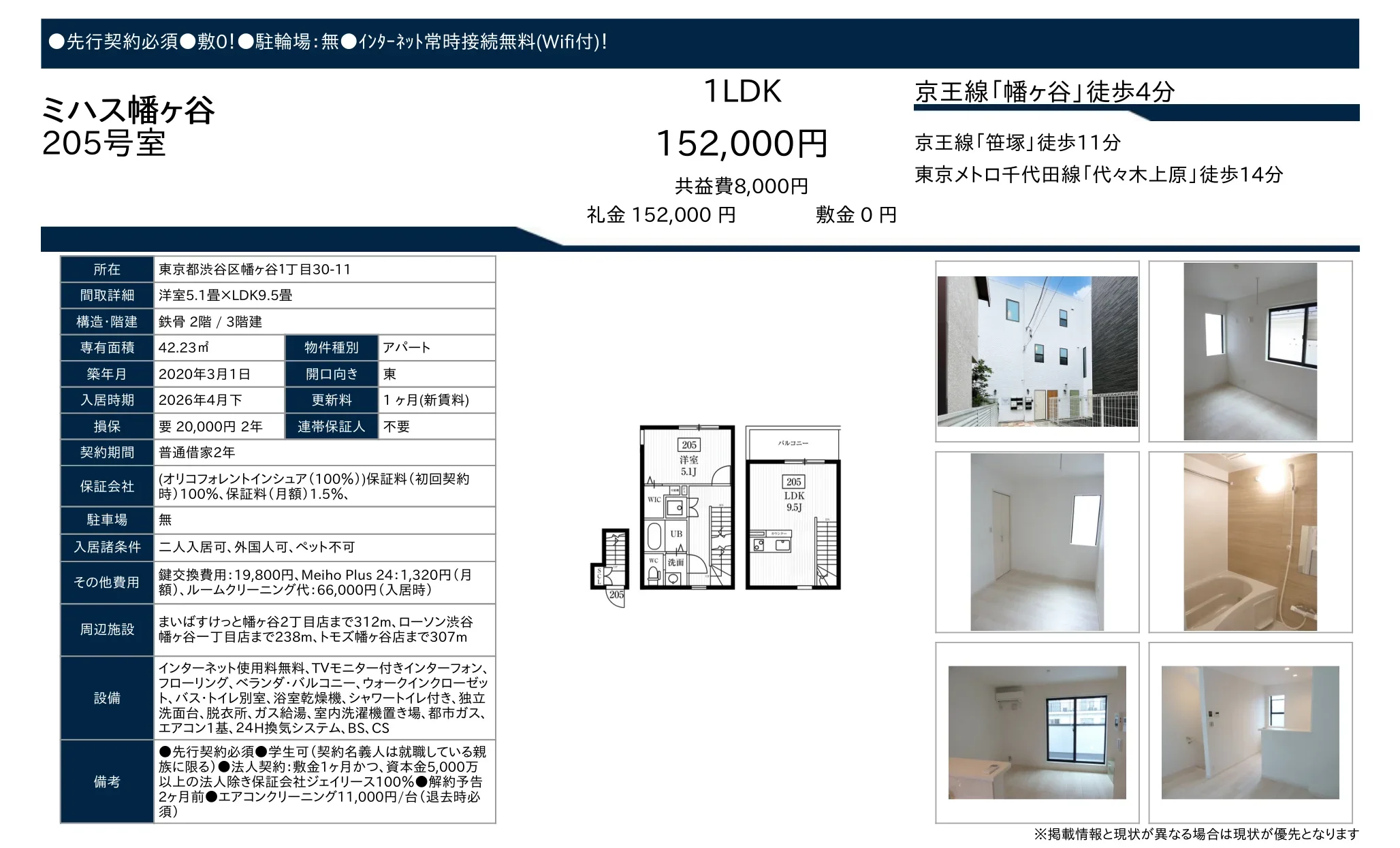 ITANDI BB 1LDK 205号 0