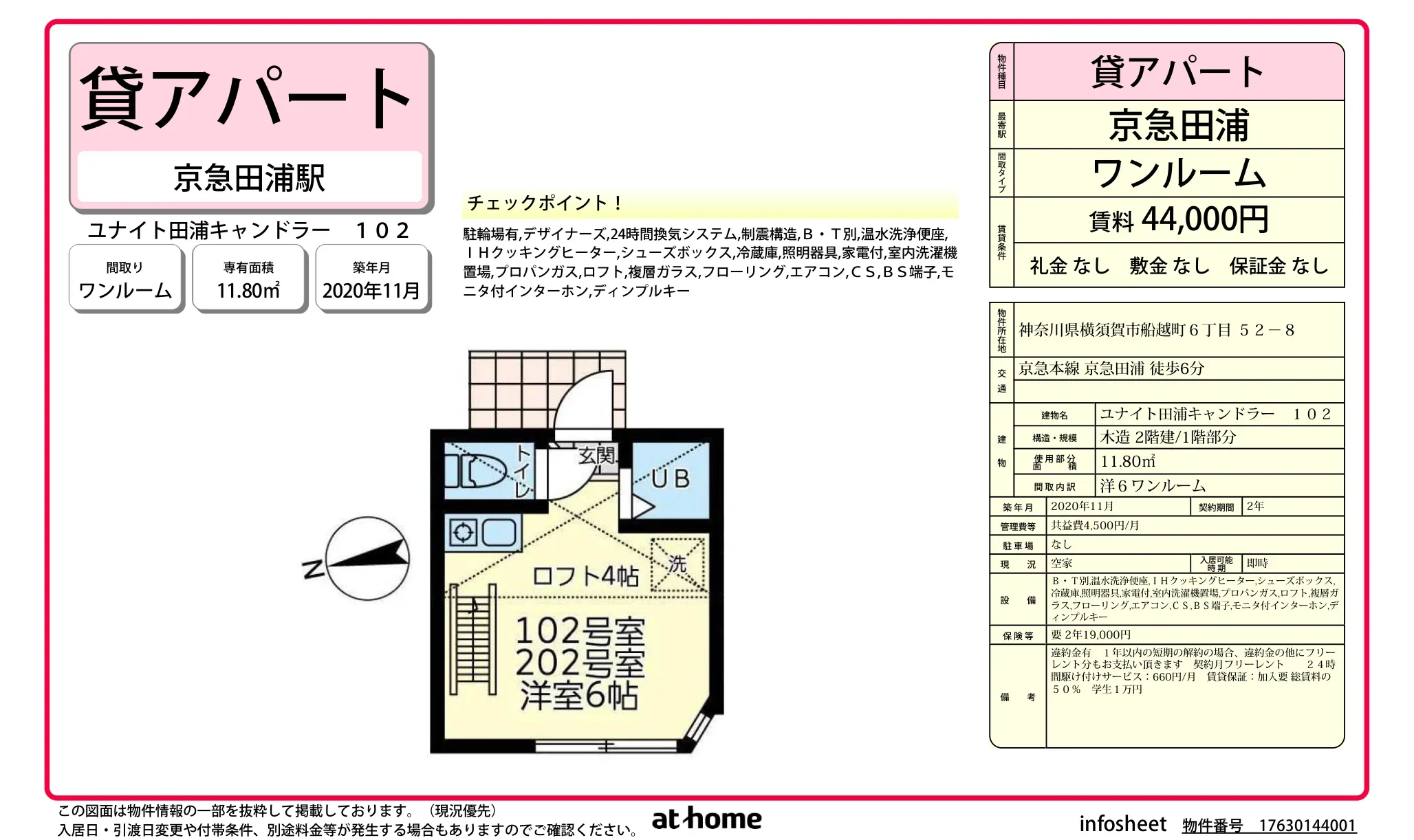 ユナイト田浦キャンドラー 0