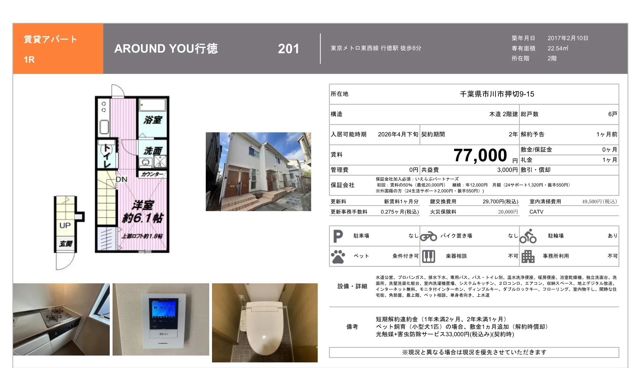 AROUND YOU 行徳 201 0