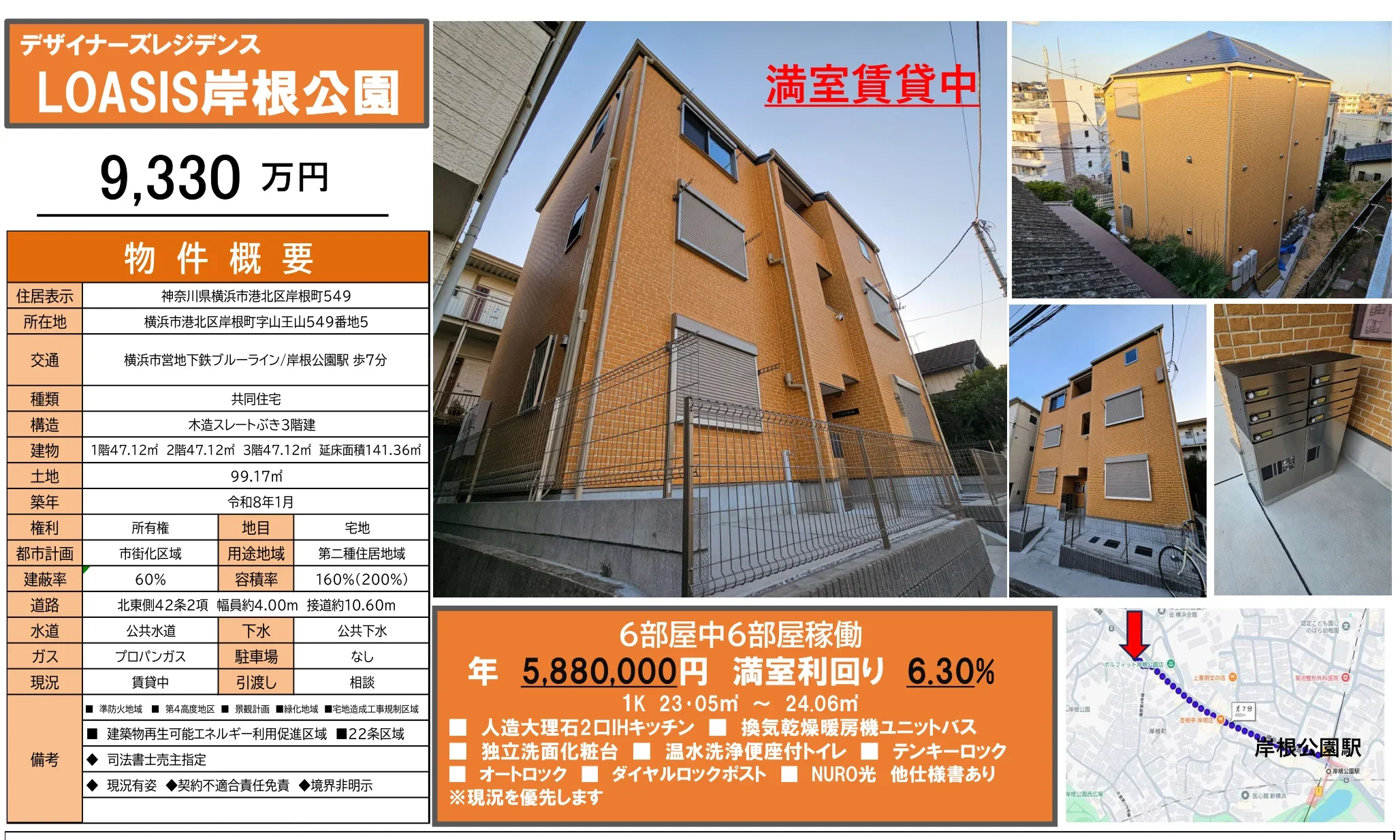 Brand New Property Near Station in Kishinecho 0