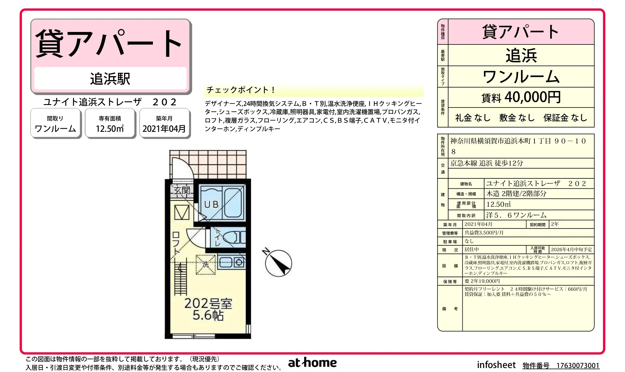 ユナイト追浜ストレーザ 0