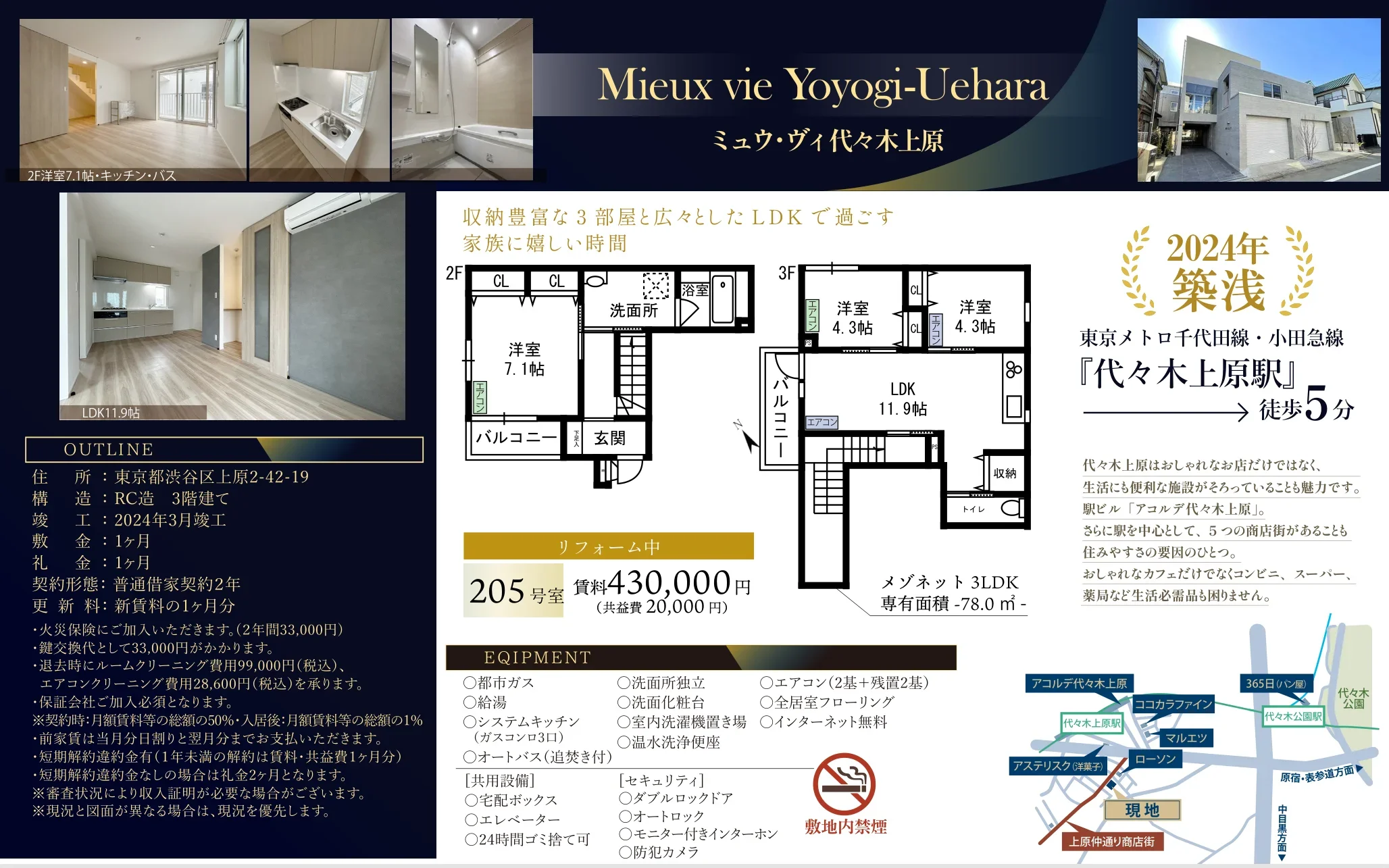 ミュウ・ヴィ代々木上原 0