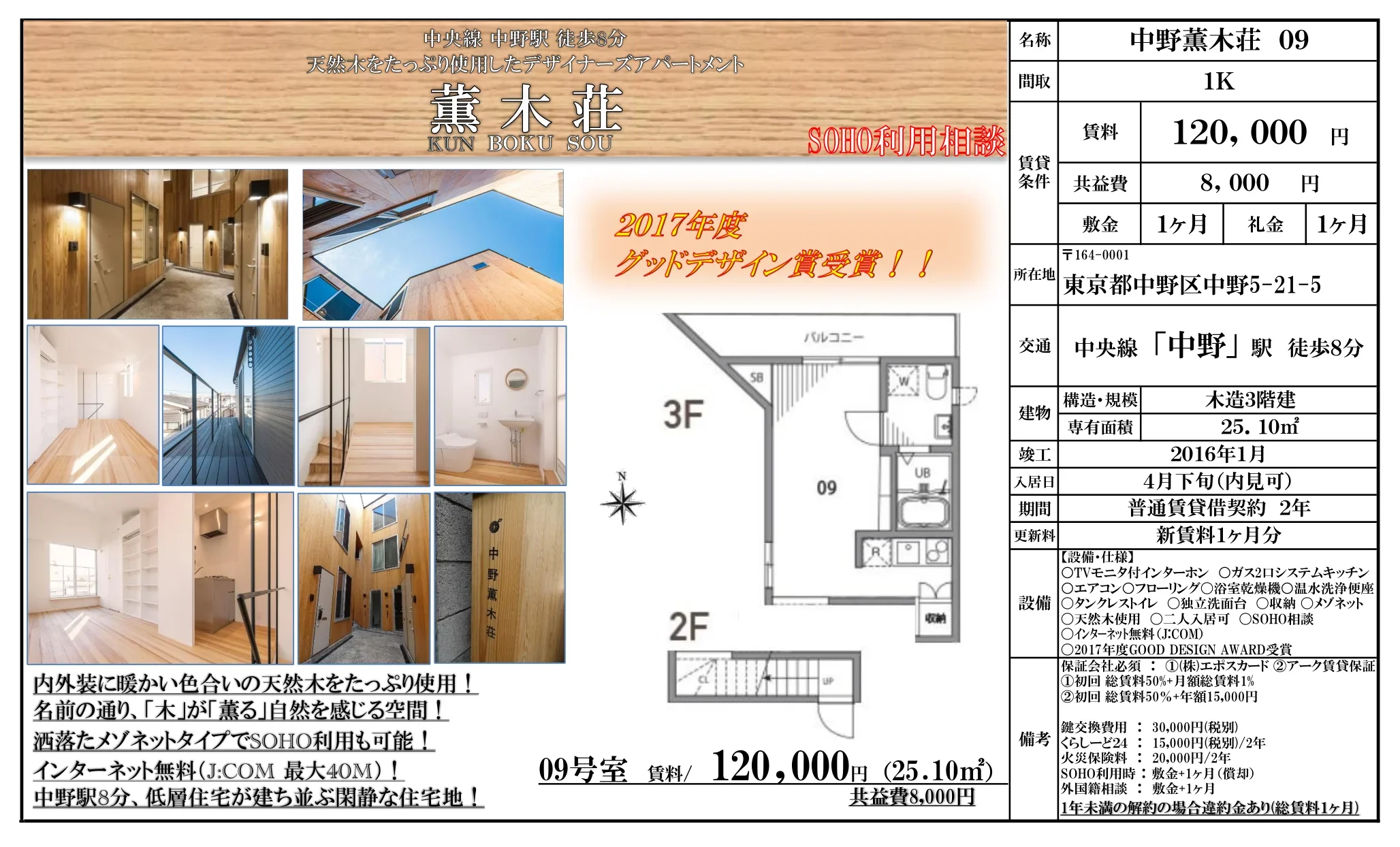 中野薫木荘 09号 0
