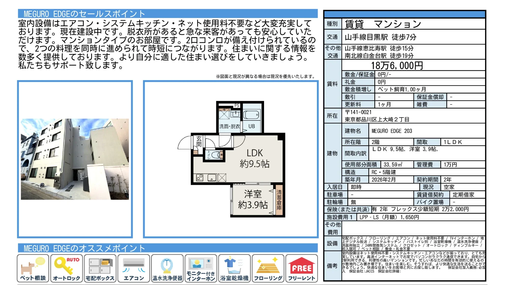 MEGURO EDGE 203号 0