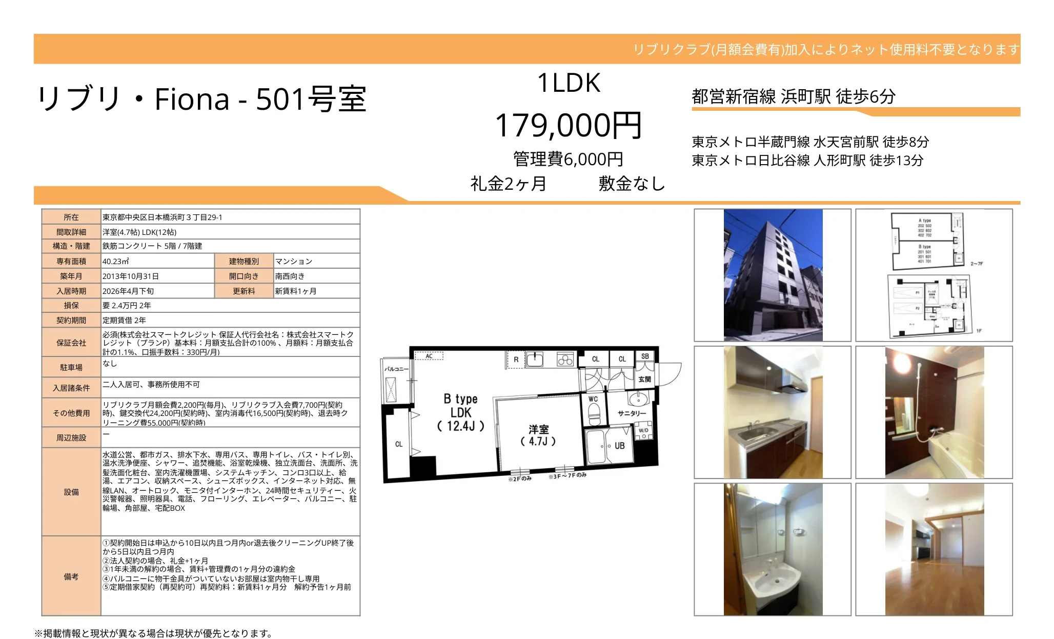 リブリ・Fiona 501号 0