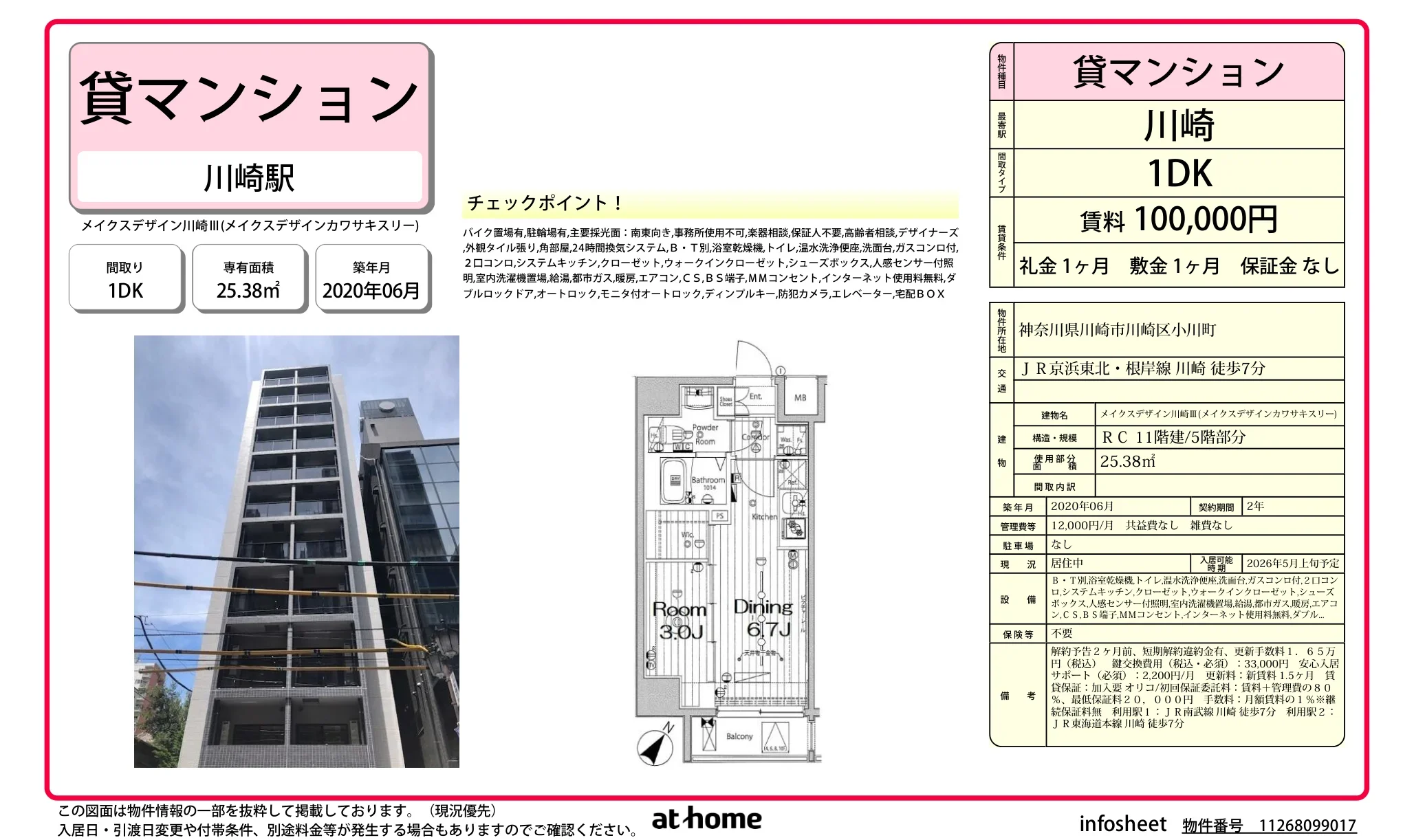 メイクスデザイン川崎Ⅲ 0