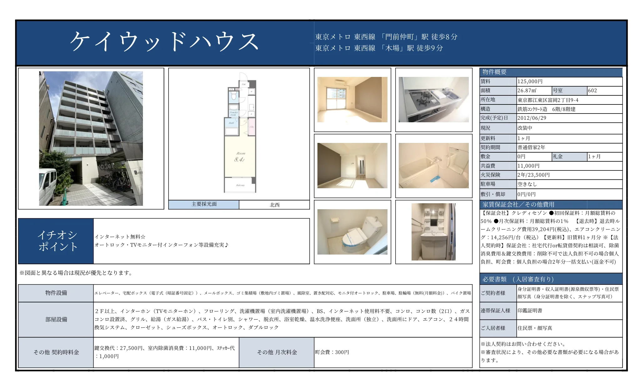 ケイウッドハウス 602号 0