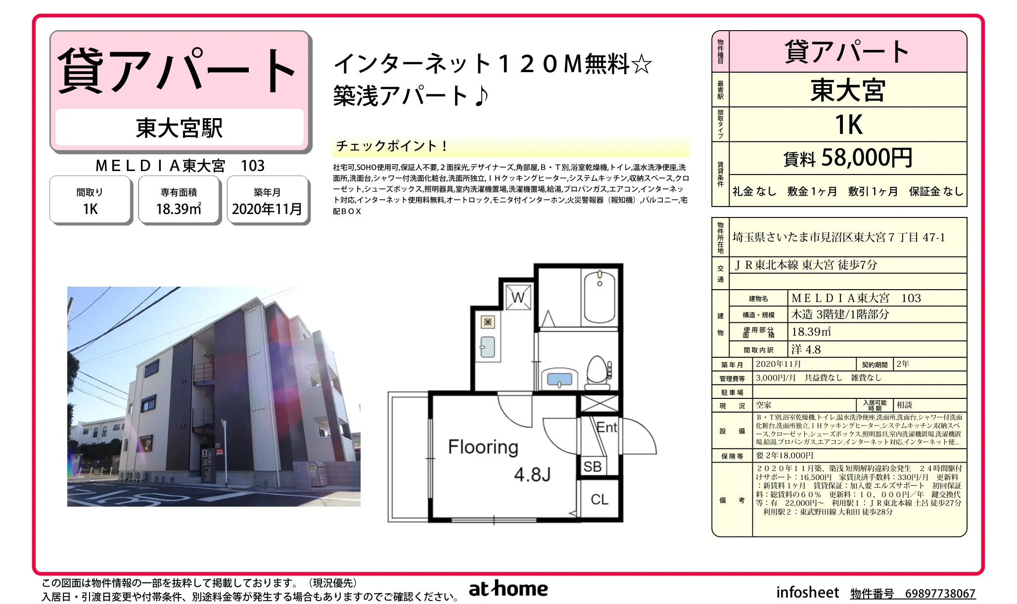 ＭＥＬＤＩＡ東大宮 0