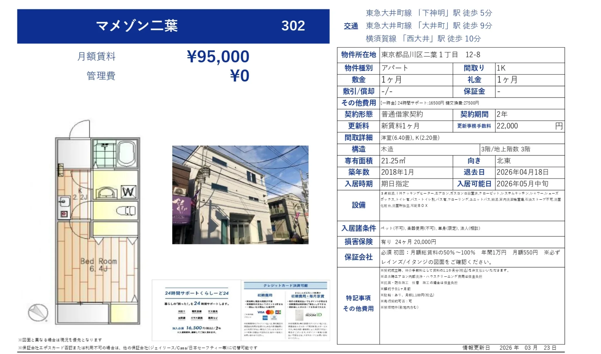 マメゾン二葉 0