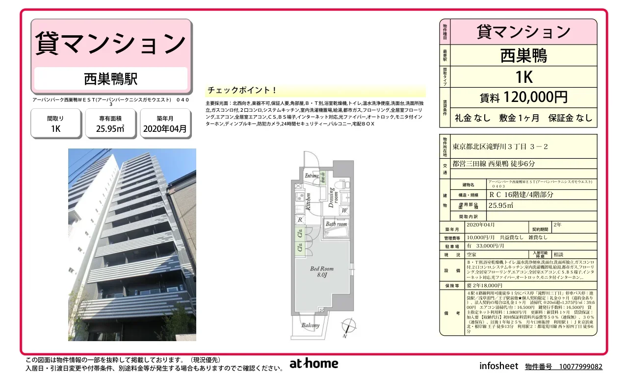 アーバンパーク西巣鴨ＷＥＳＴ 0