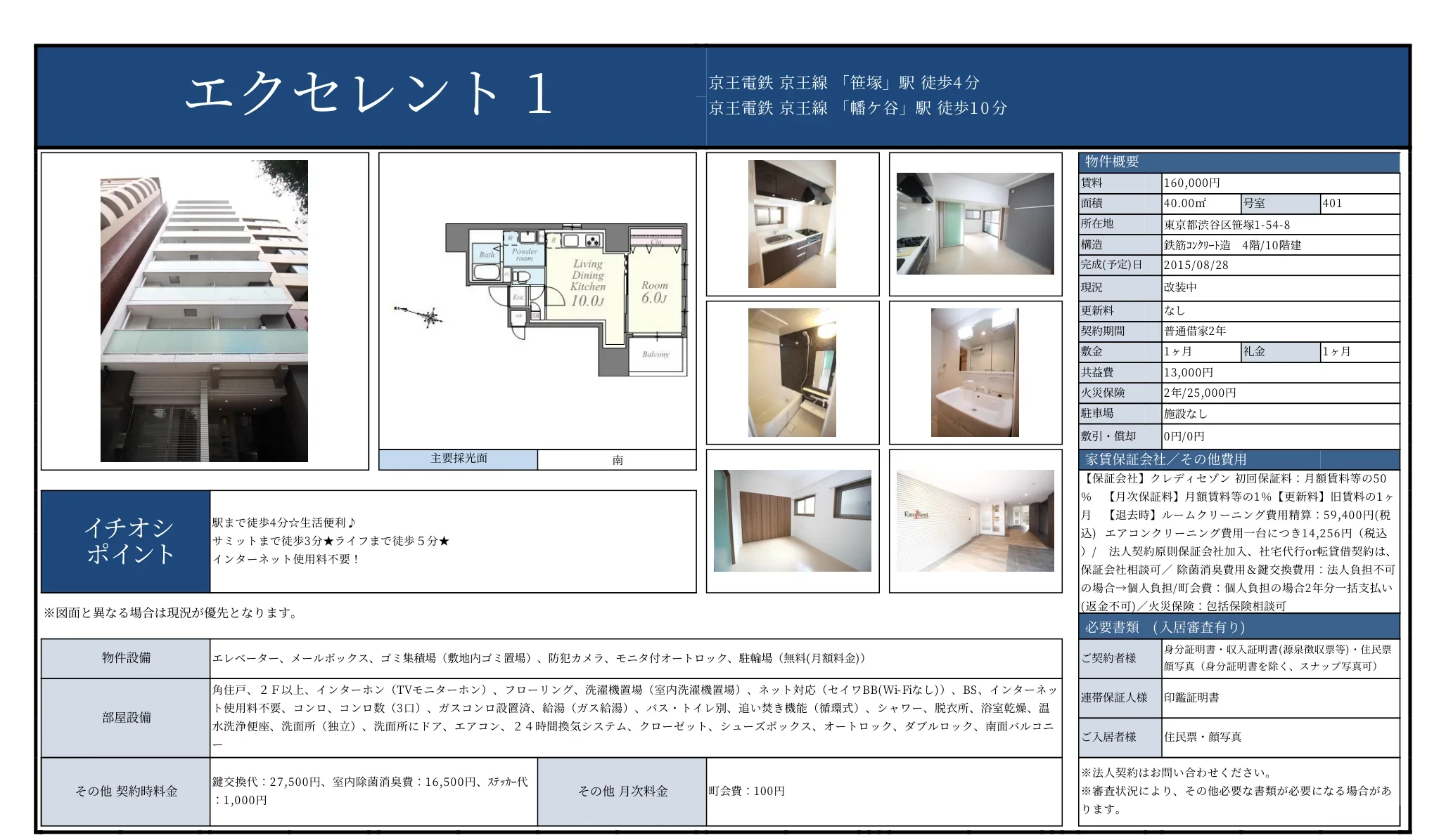 エクセレント1 401号 0