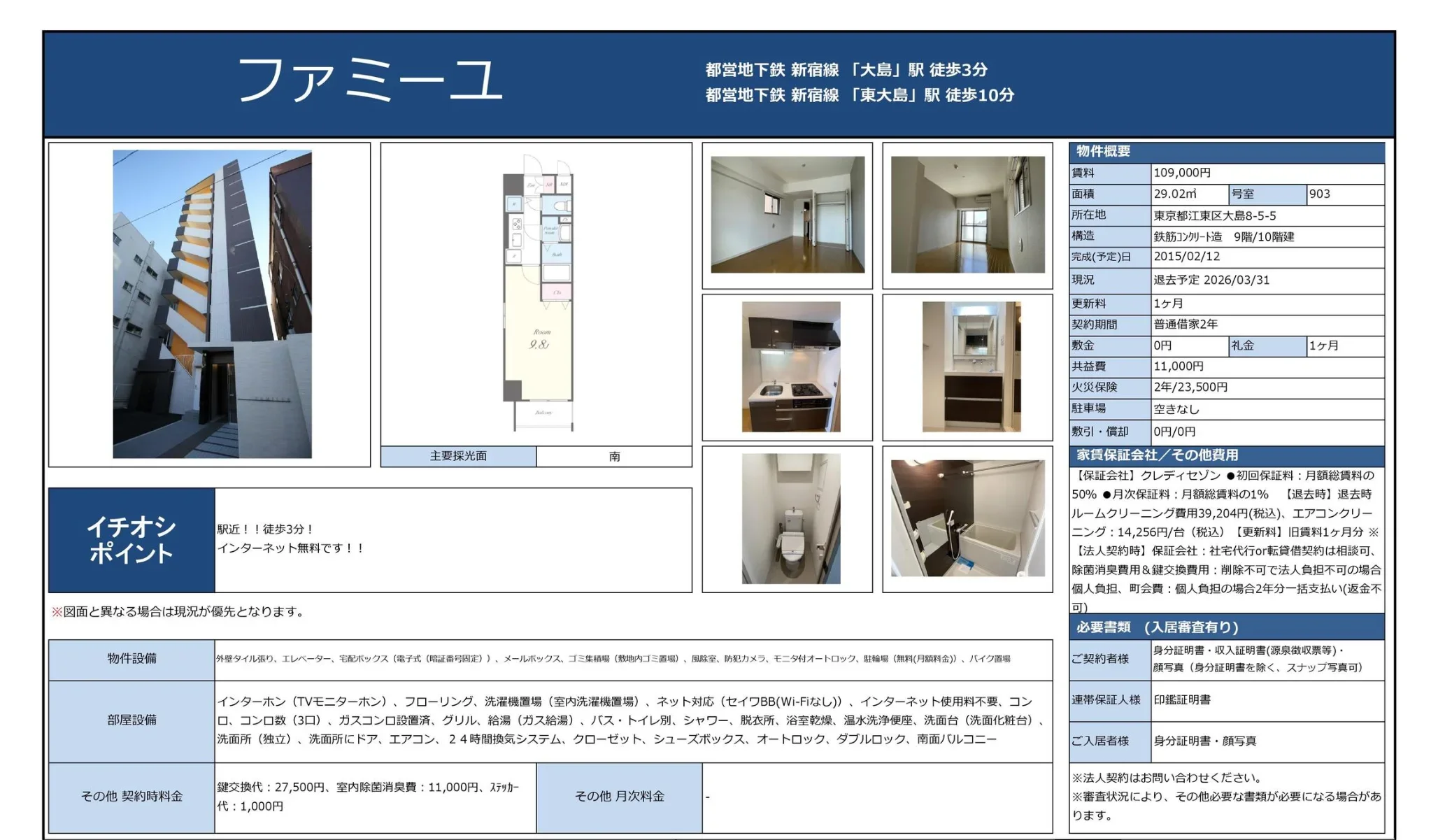 ファミーユ 903号 0