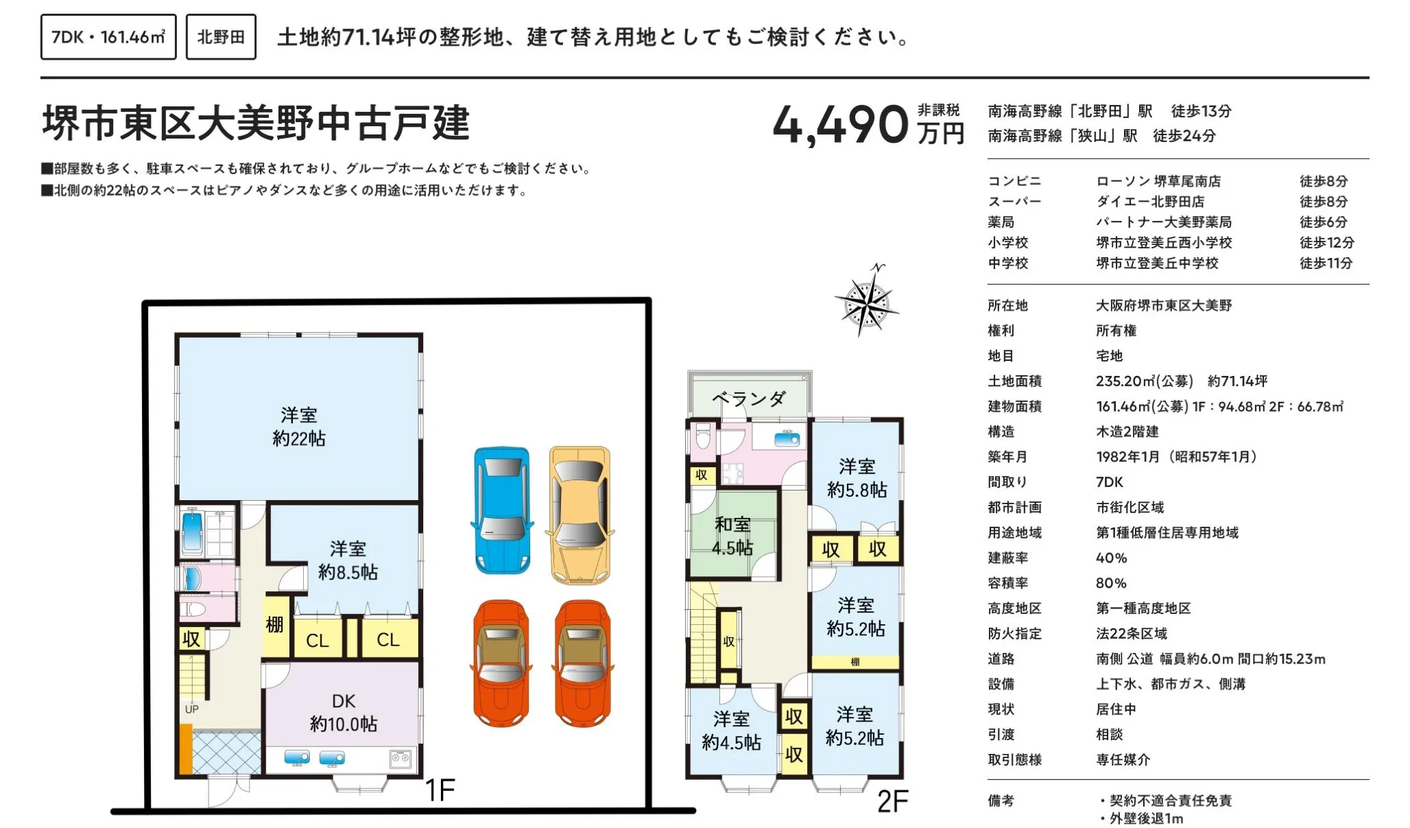 Vintage 7-Bedroom House in Omino 0