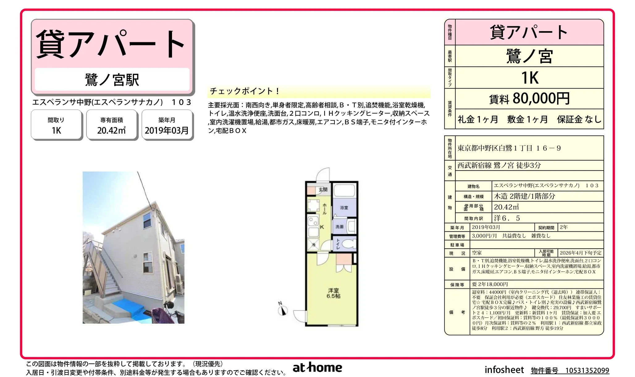 エスペランサ中野 0