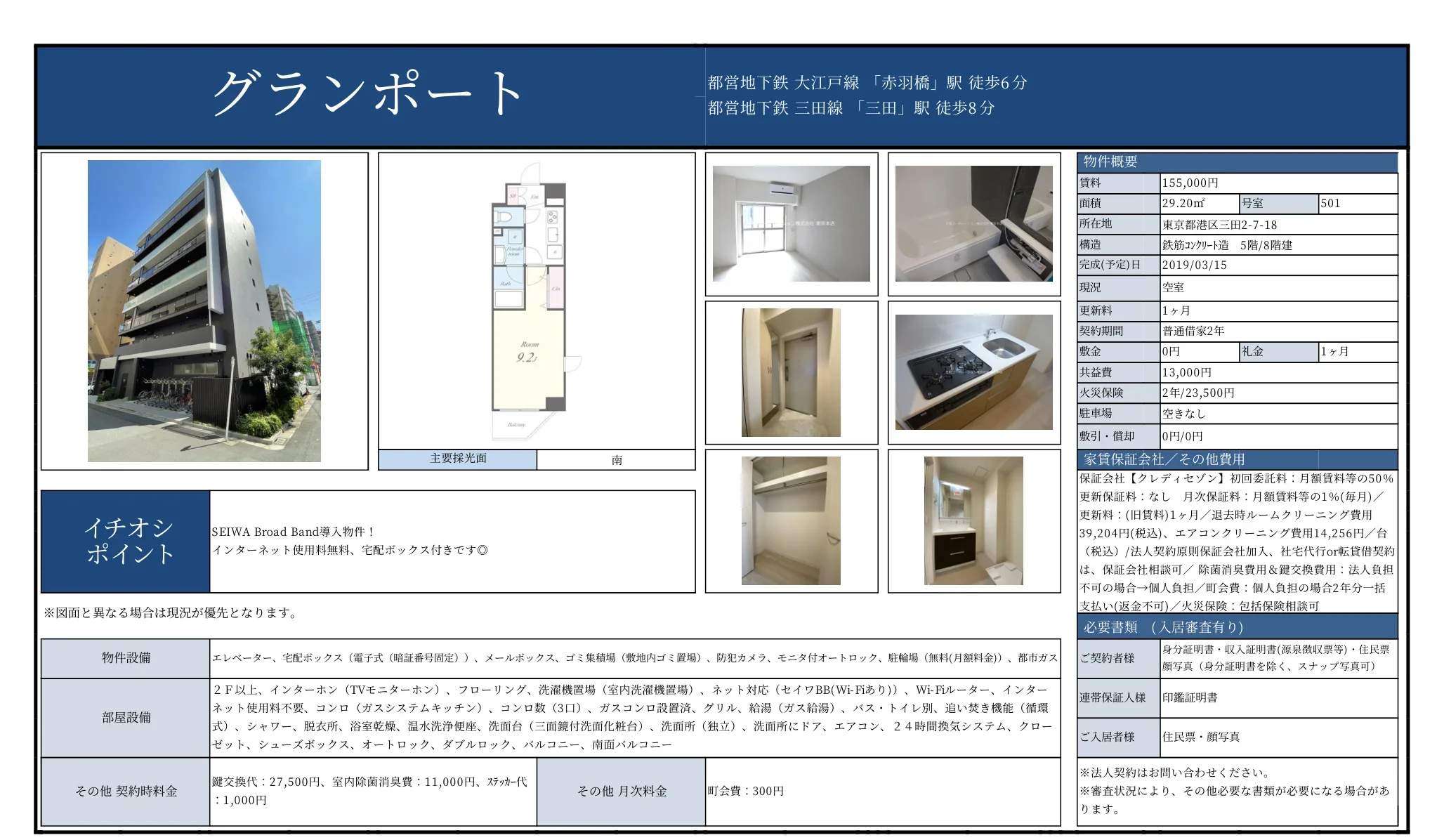 グランポート 501号 0