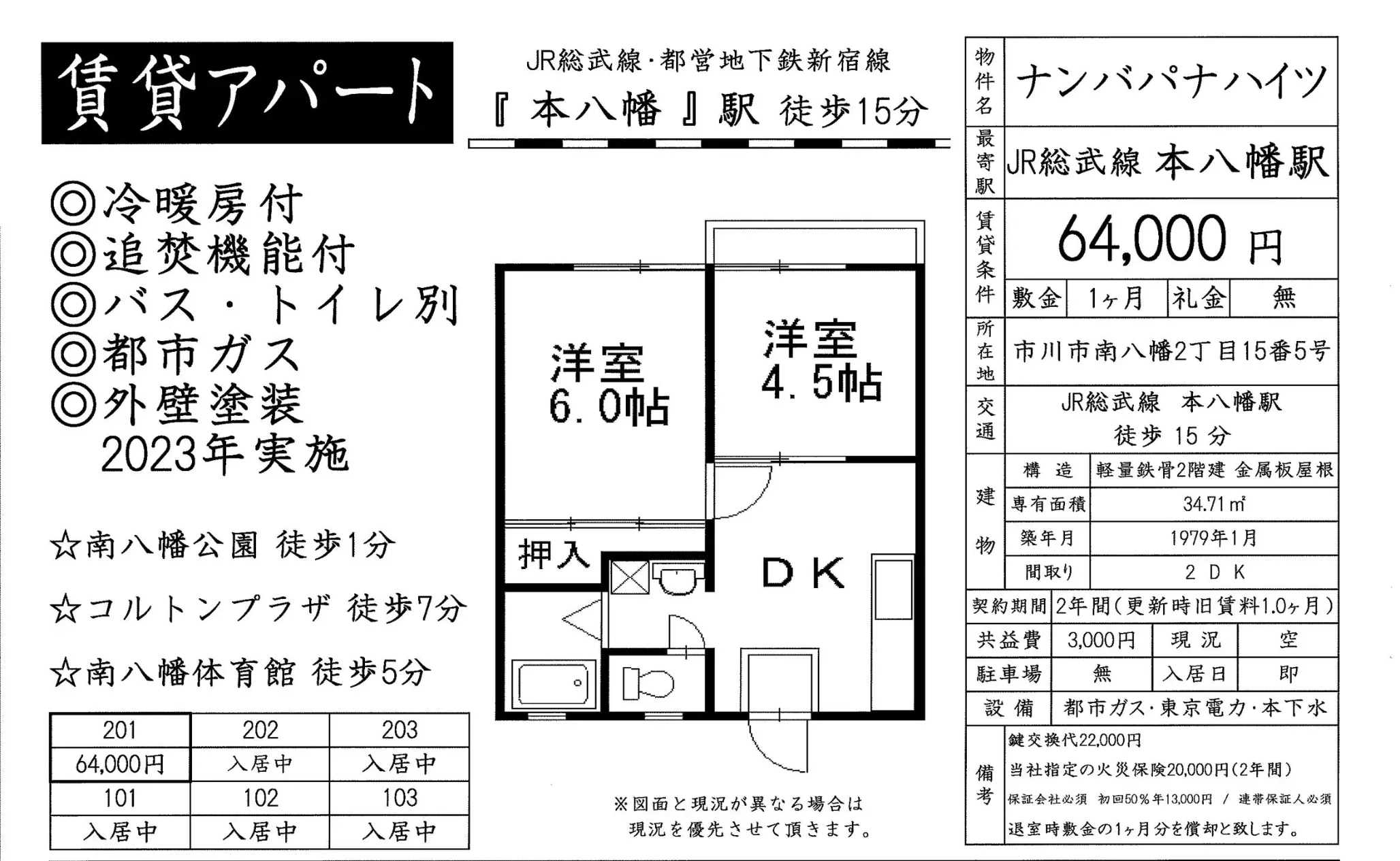 ナンバパナハイツ 0