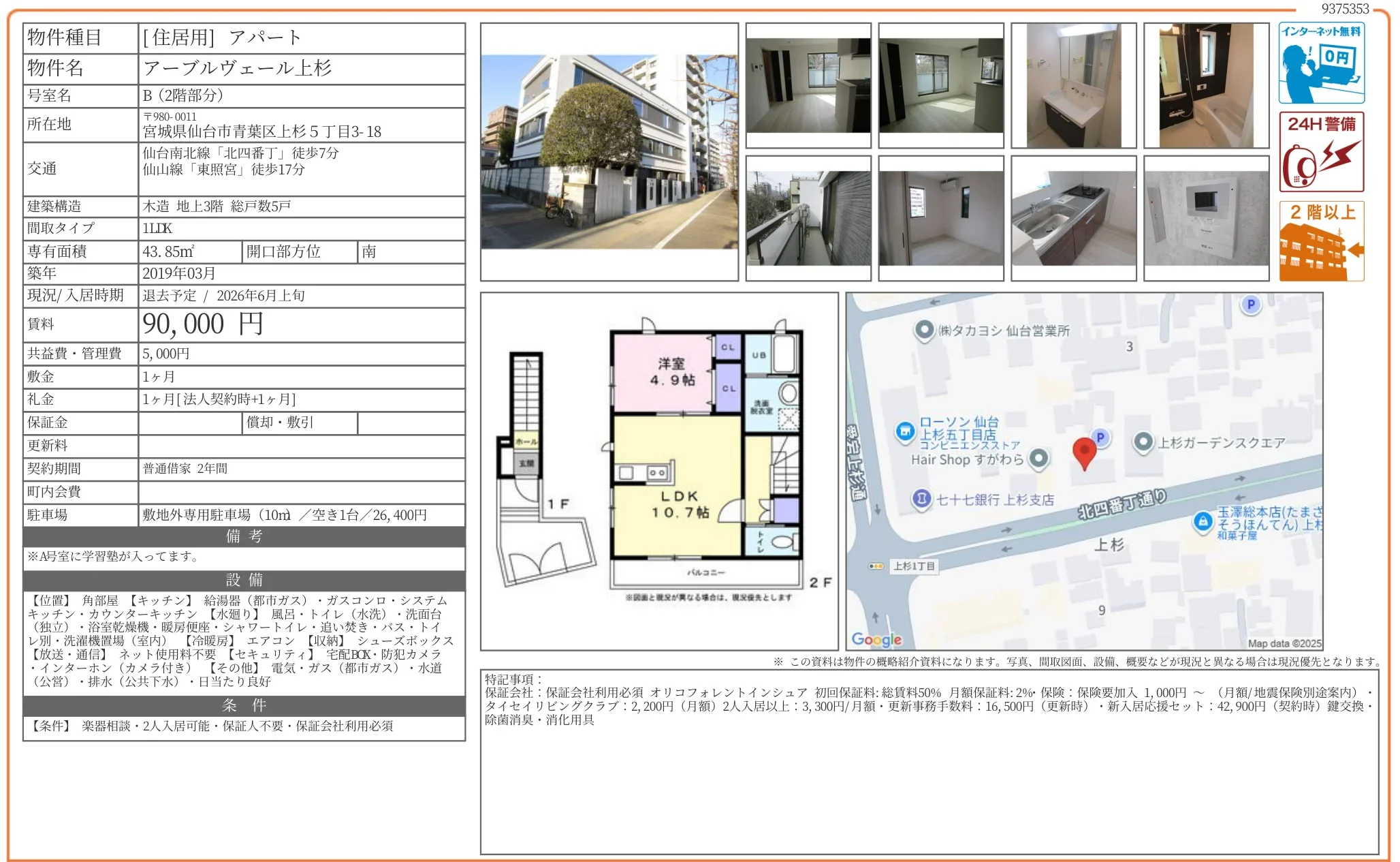 アーブルヴェール上杉 0