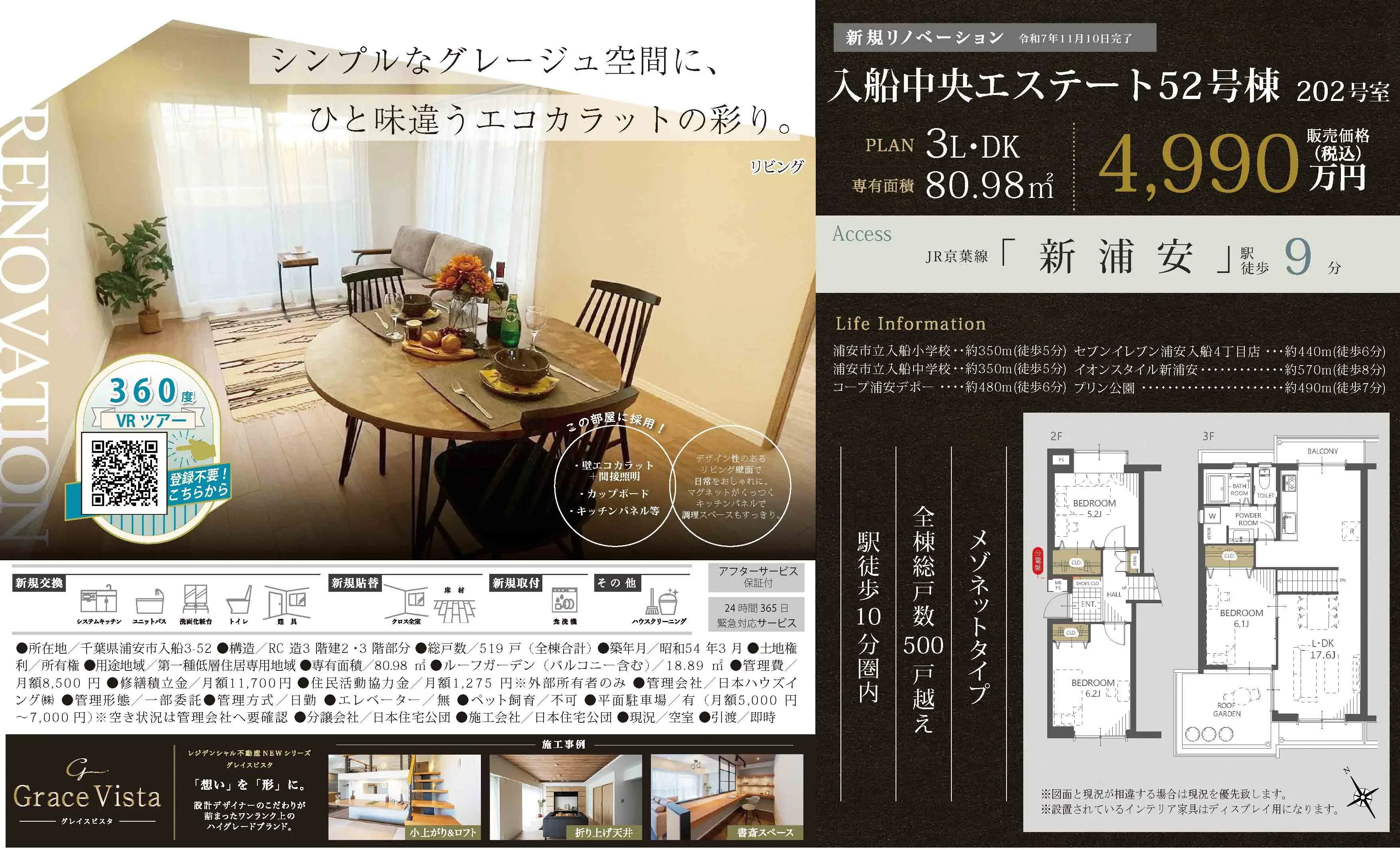 入船中央エステート 202号 0