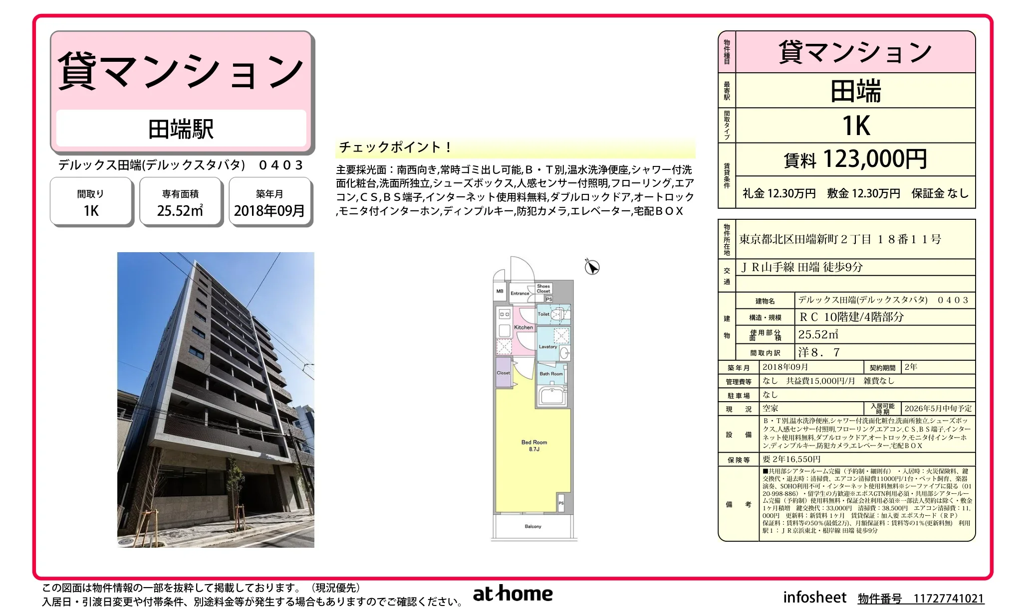 デルックス田端 0