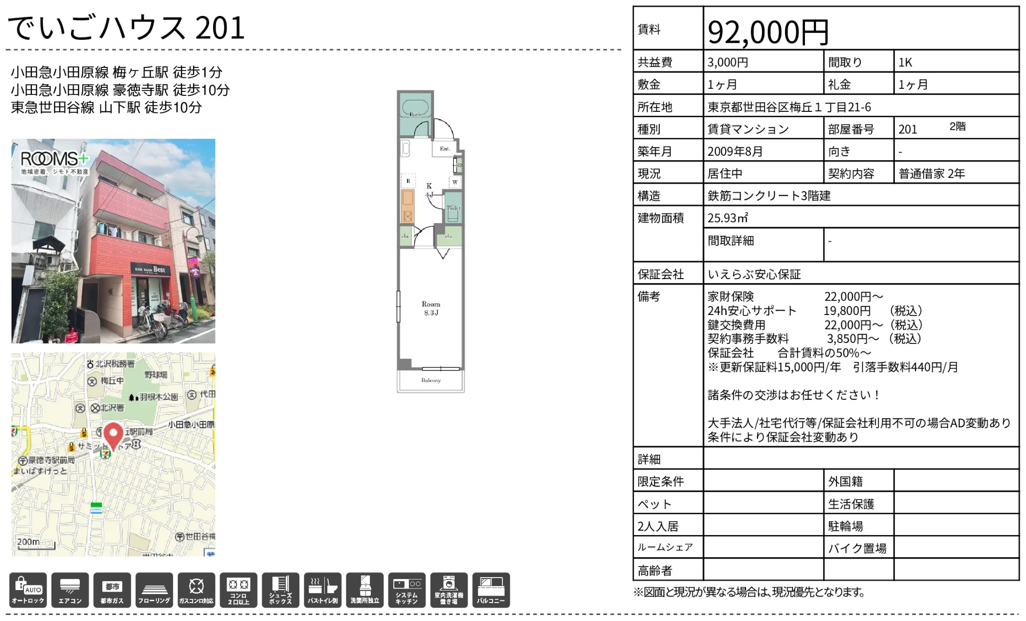 でいごハウス 201号 0