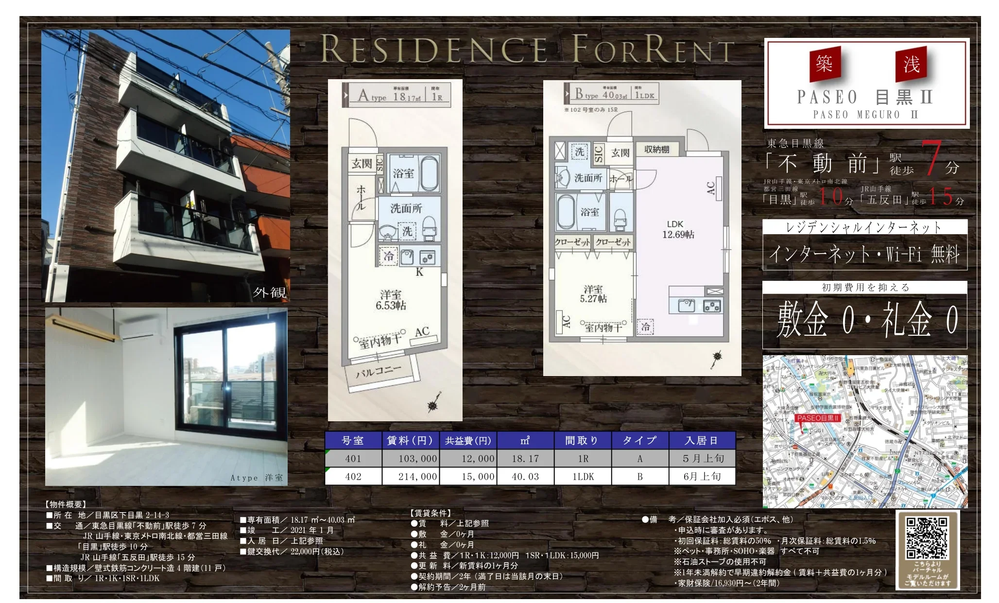 PASEO 目黒Ⅱ 401 0