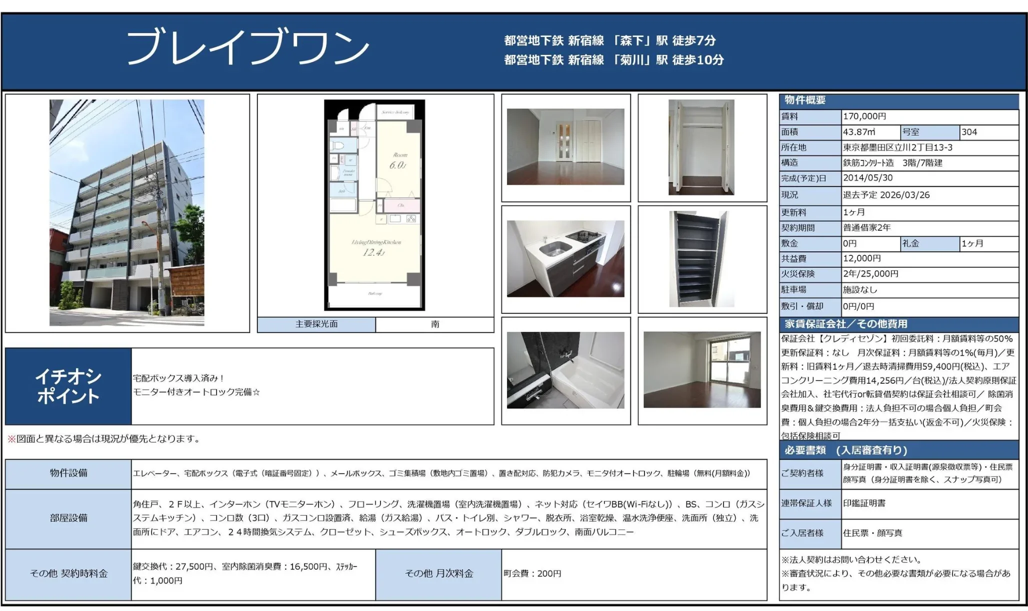 ブレイブワン 304号 0