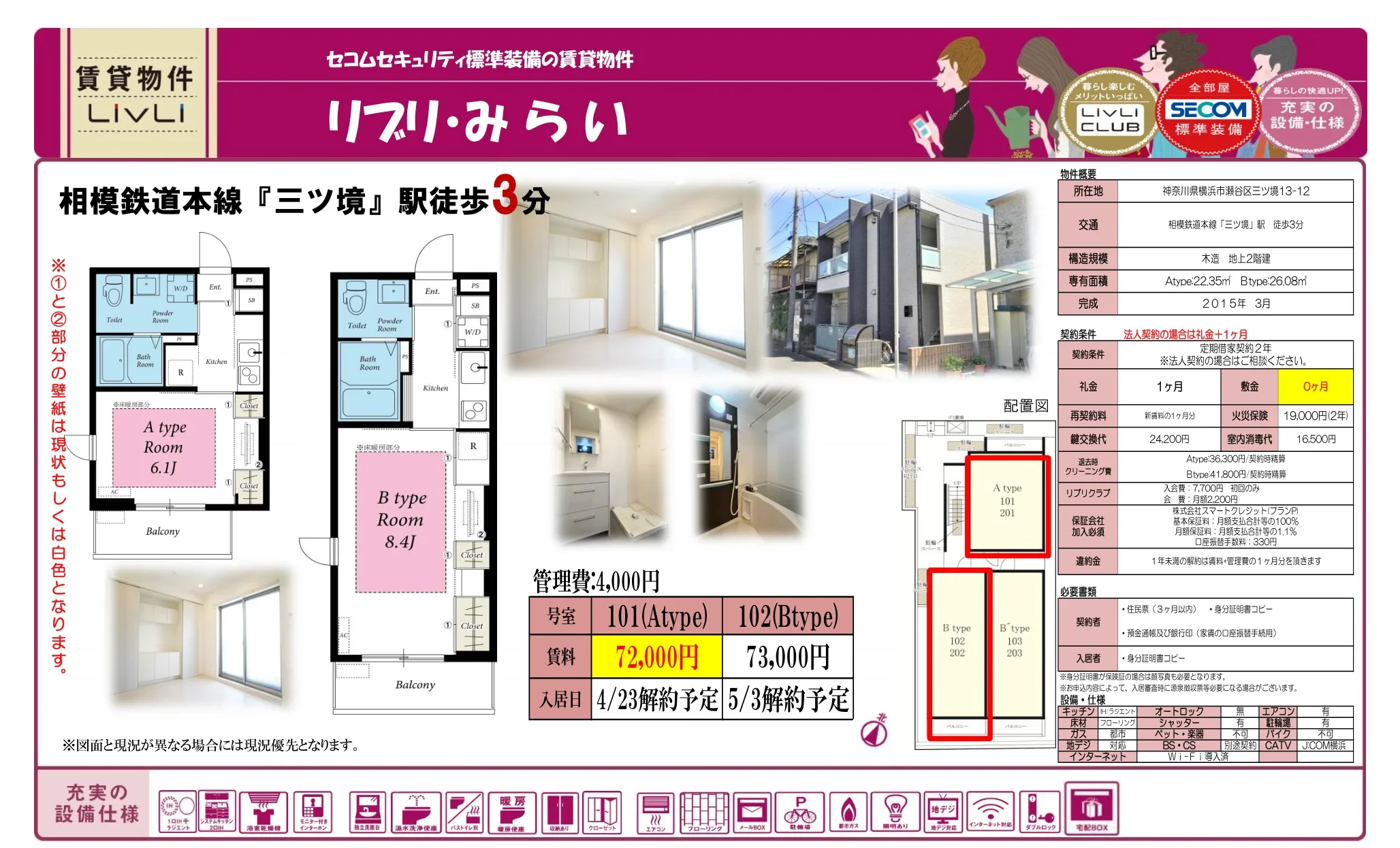 リブリ・みらい 101号 0