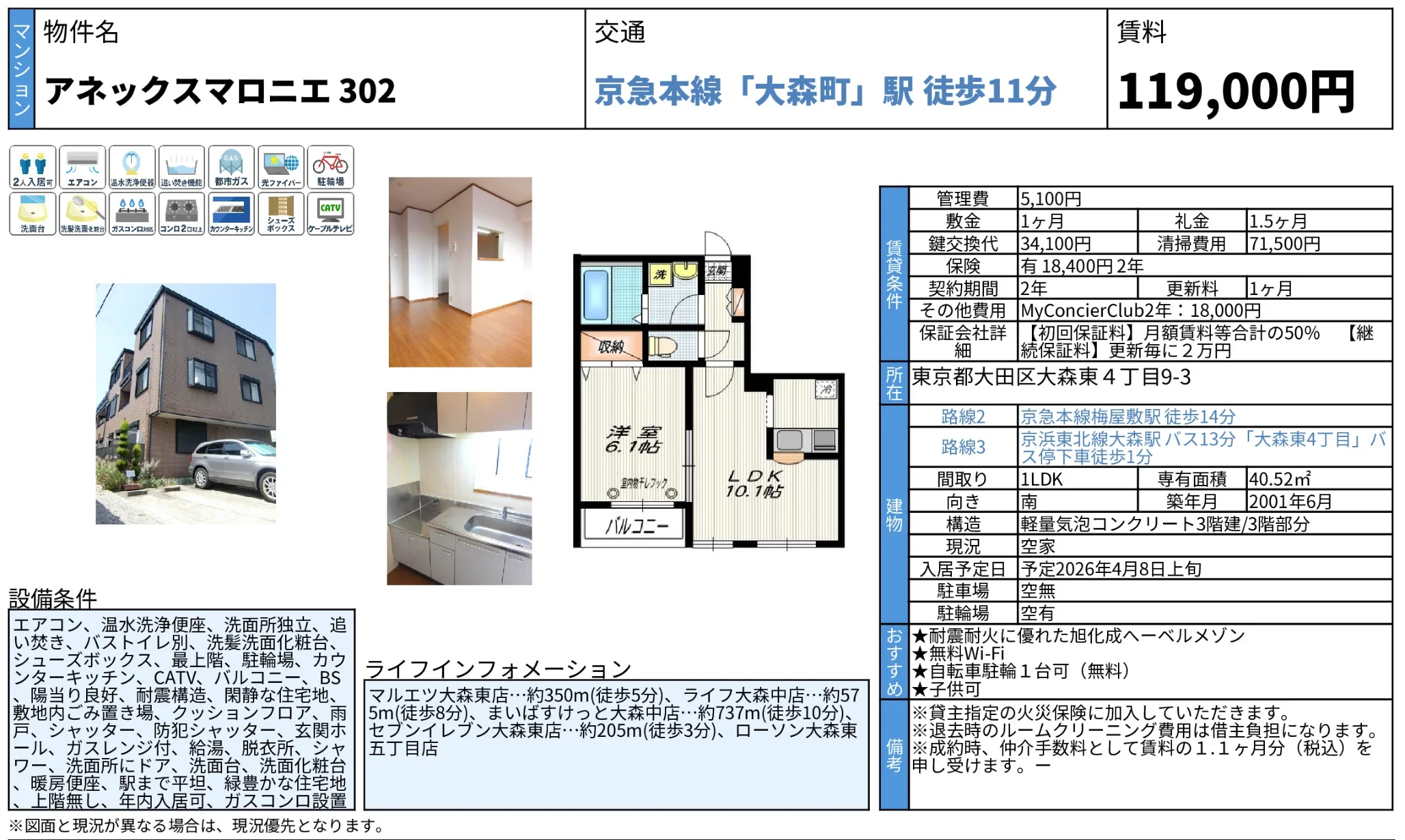アネックスマロニエ 302 302号 0