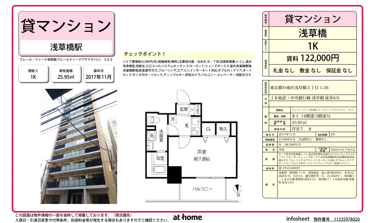 プレール・ドゥーク浅草橋 0