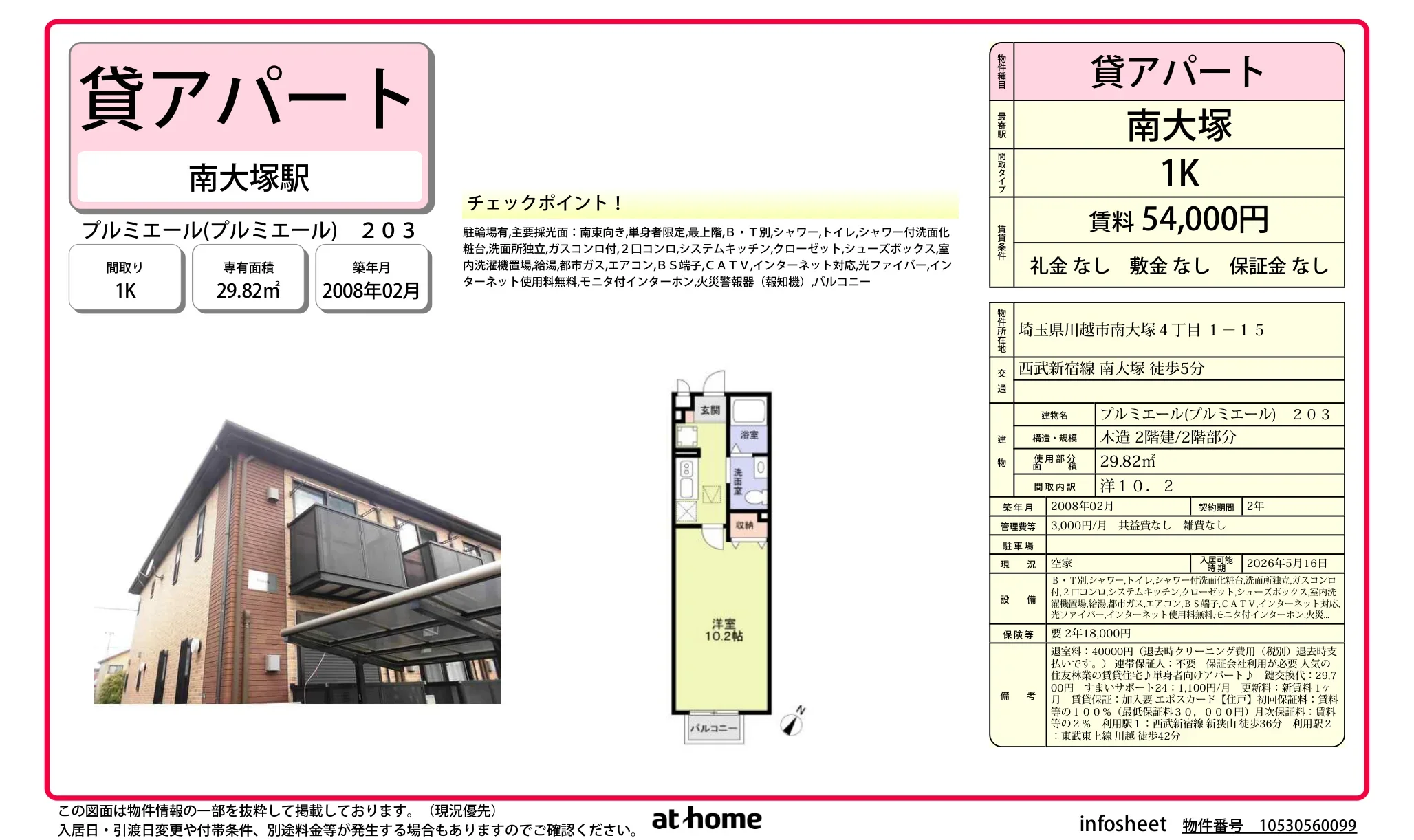 Studio Condo Near Station in Minamiotsuka 0