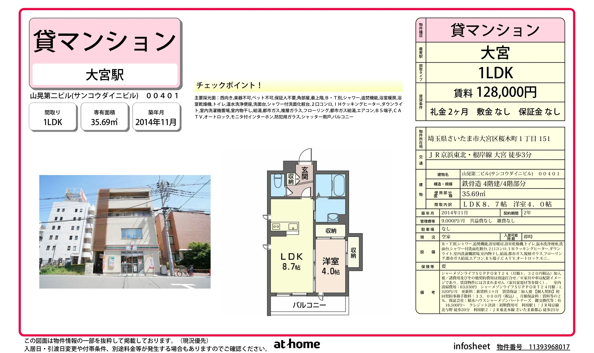 山晃第二ビル 401 0