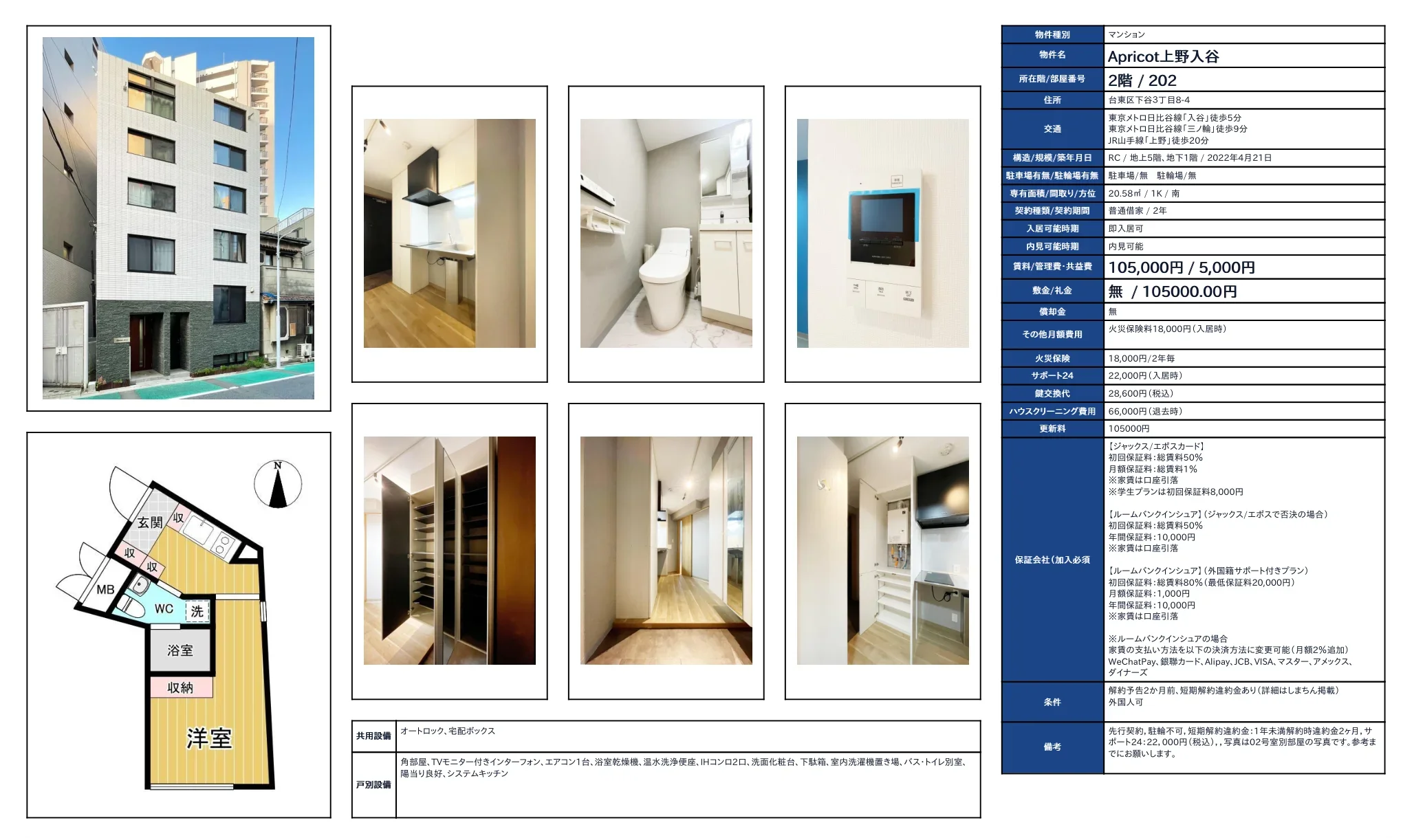 Ａｐｒｉｃｏｔ上野入谷 10