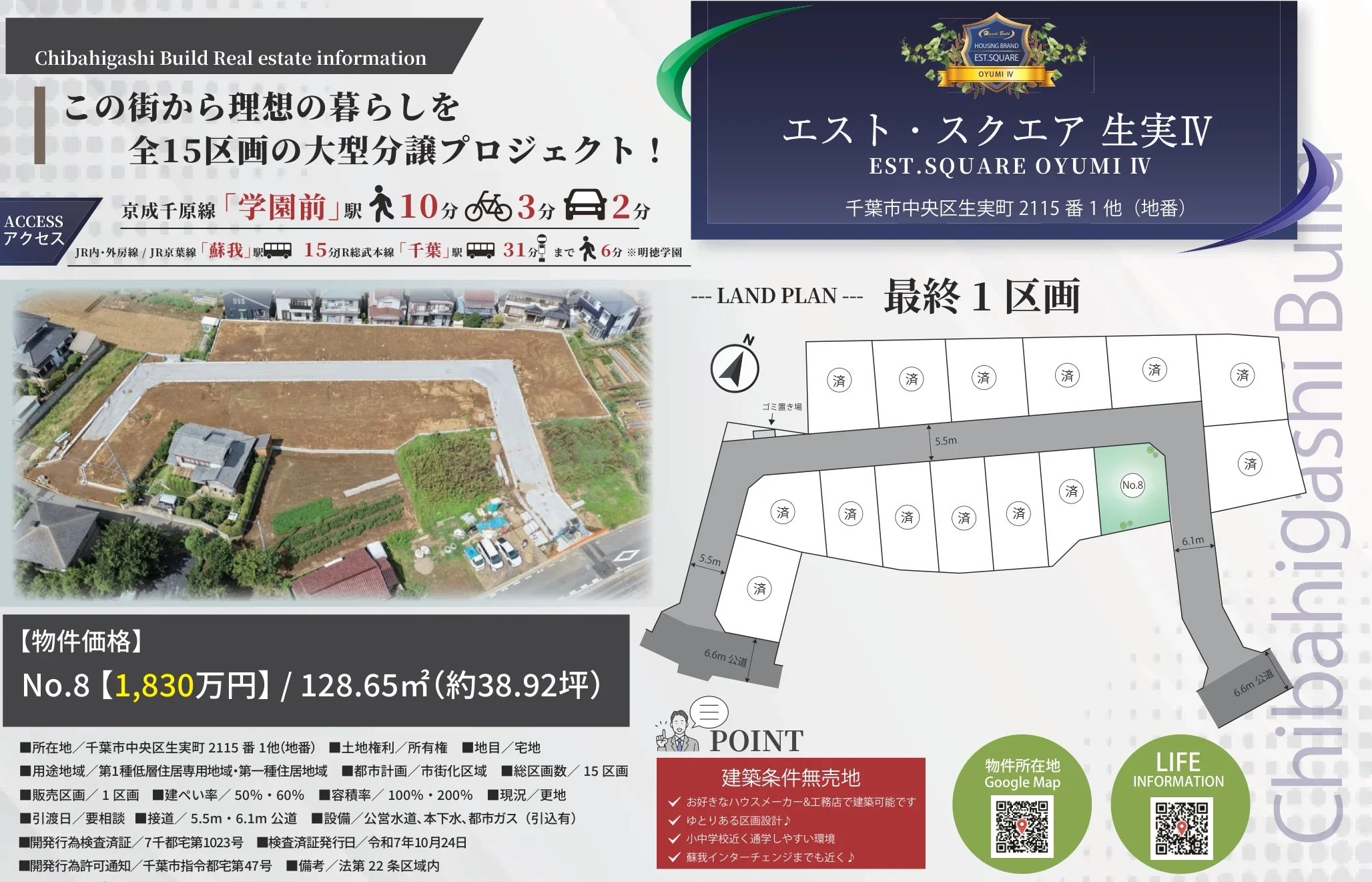 Land in Minamioyumicho 0