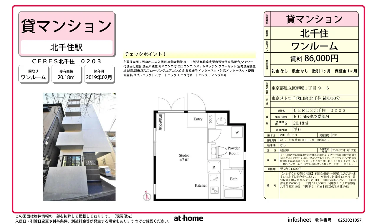 ＣＥＲＥＳ北千住 0