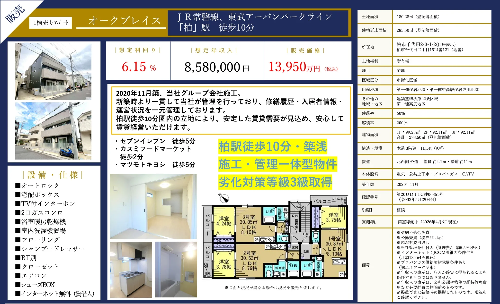 オークプレイス 0